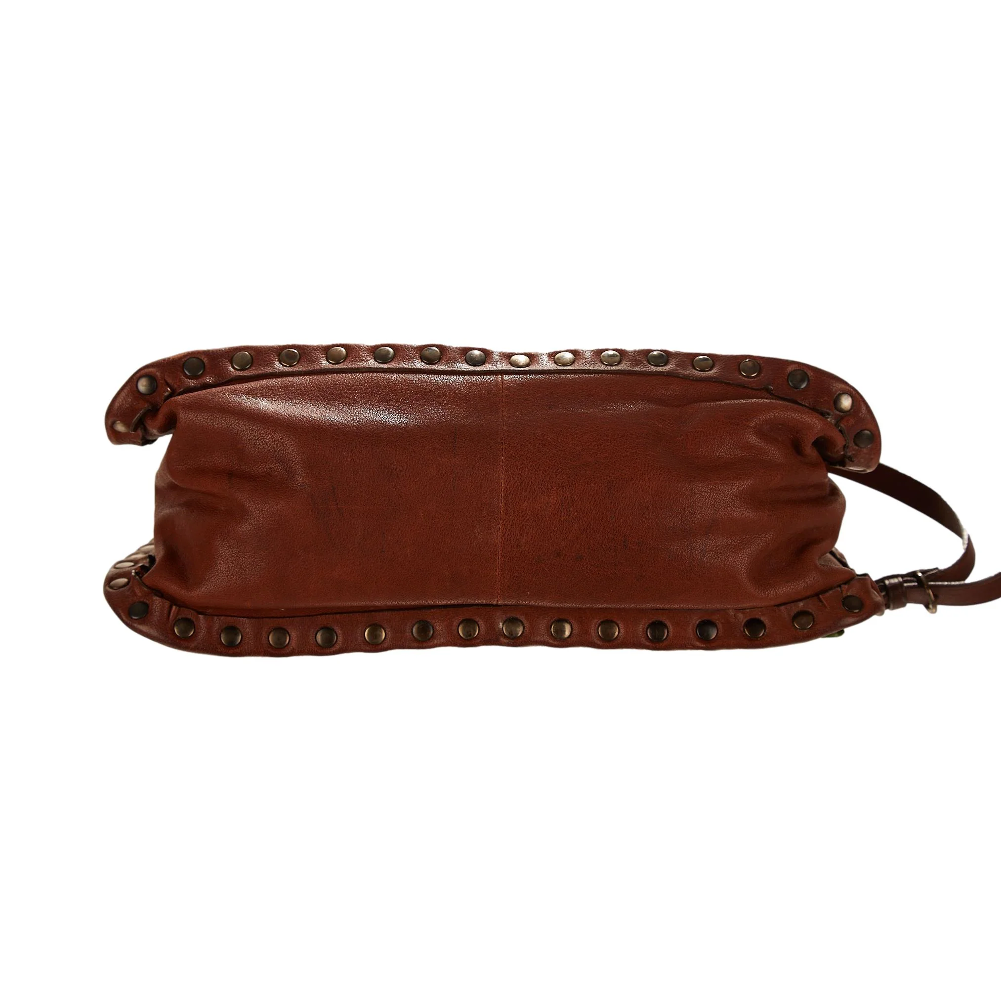Miu Miu Brown Butterfly Shoulder Bag - Image 3