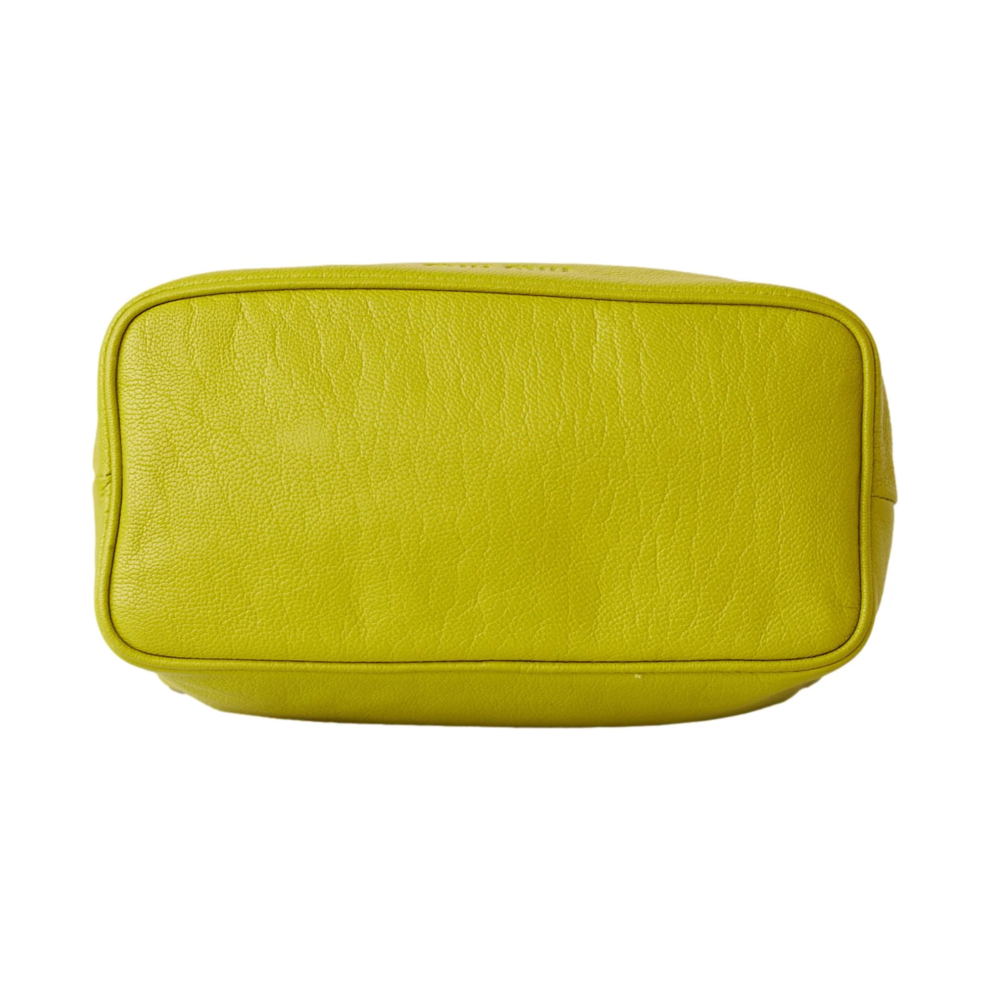 Miu Miu Lime Green Leather Mini Bag - Image 4