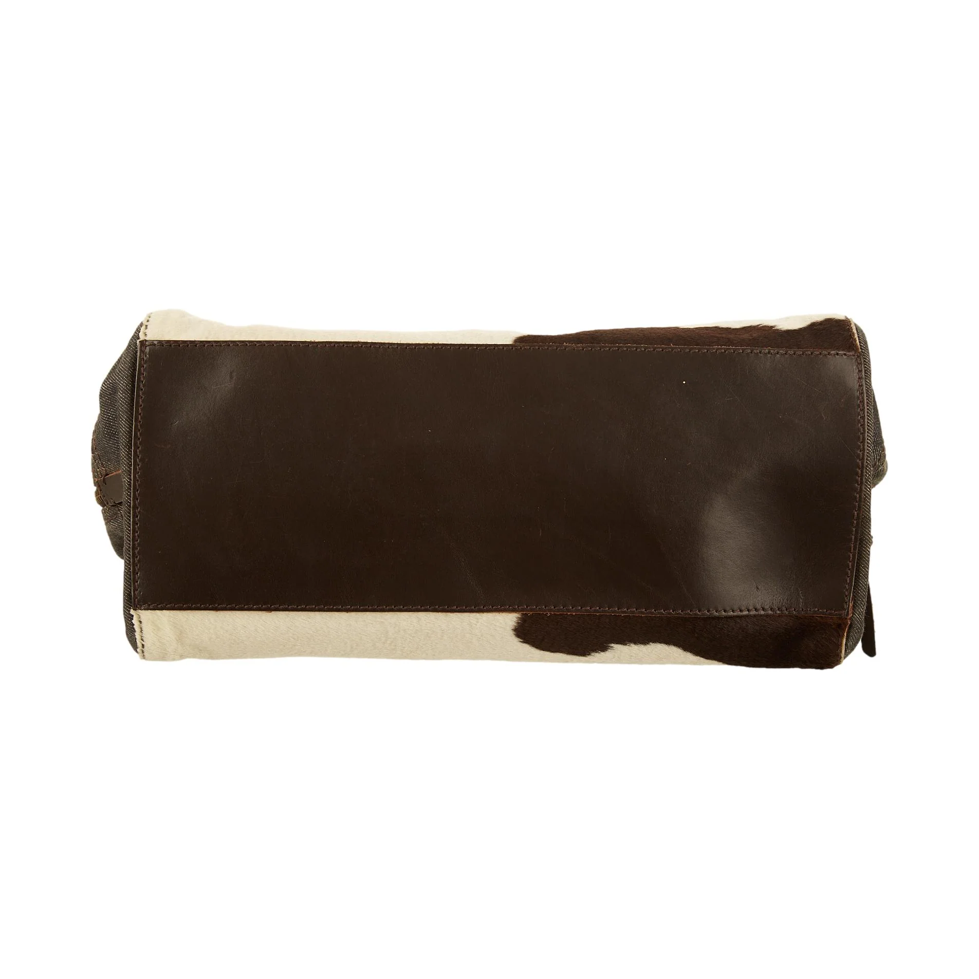 Miu Miu White Cow Print Shoulder Bag - Image 3