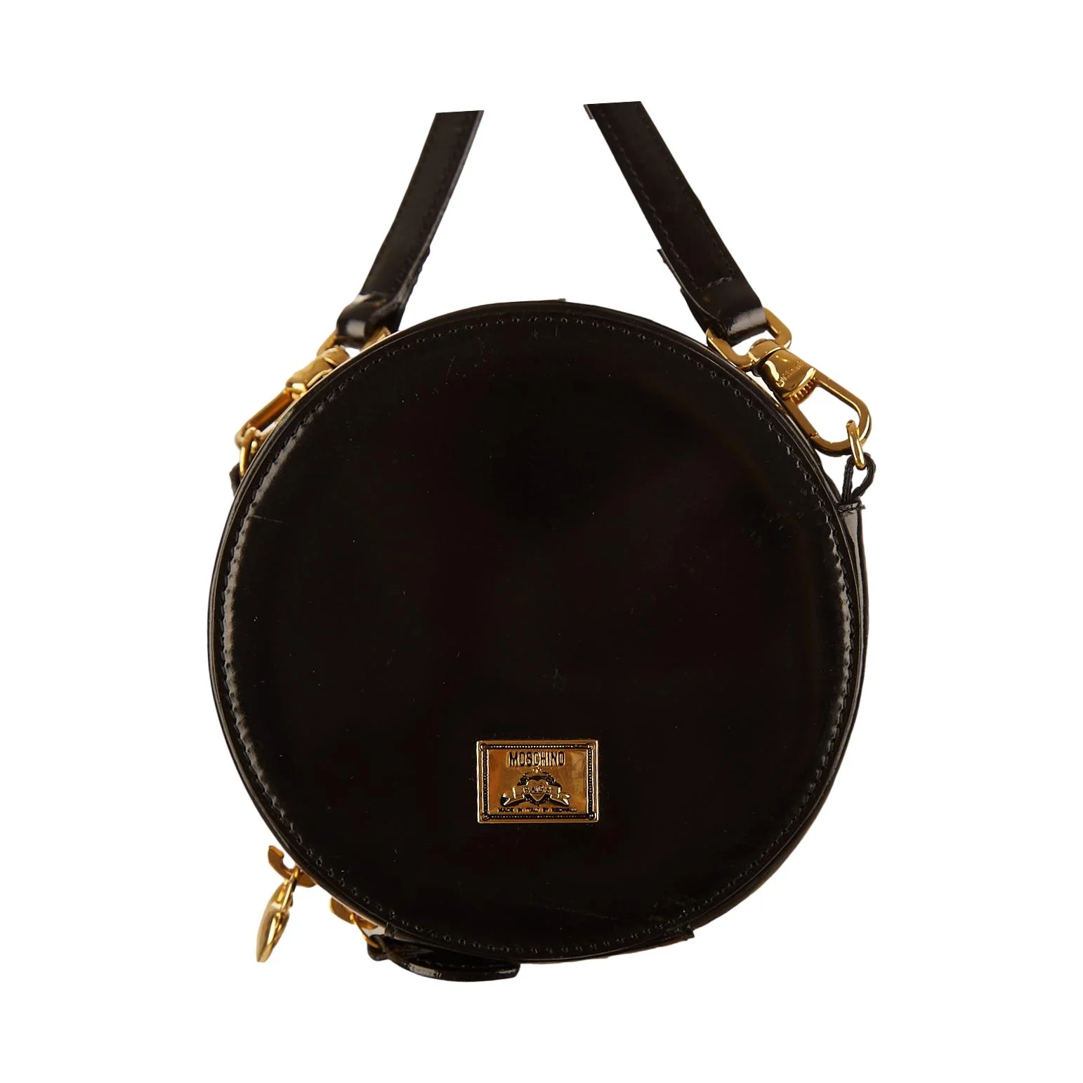 Moschino Black Heart Mini Shoulder Bag - Image 3