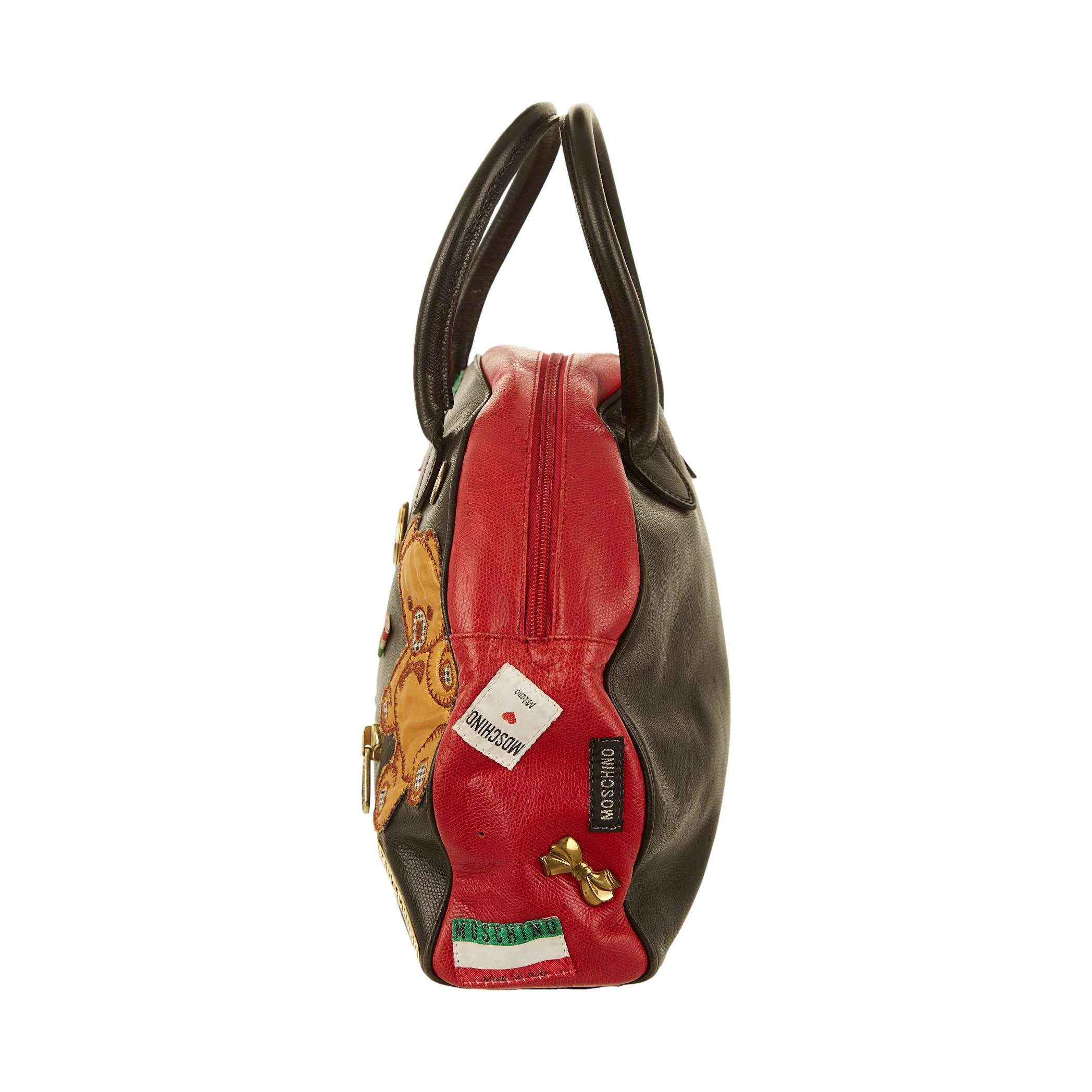 Moschino Black Trinket Bag - Image 4