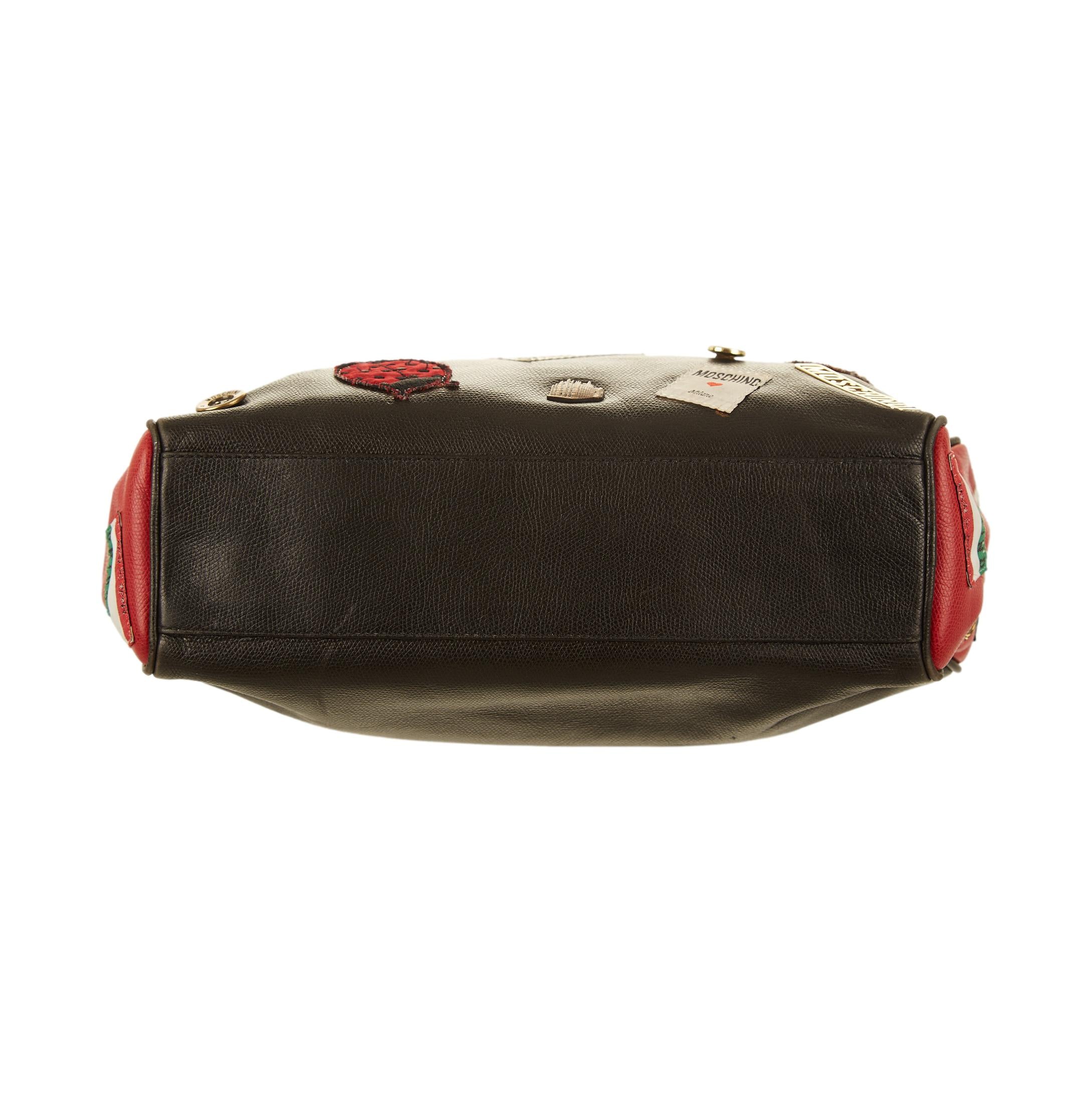 Moschino Black Trinket Bag - Image 5