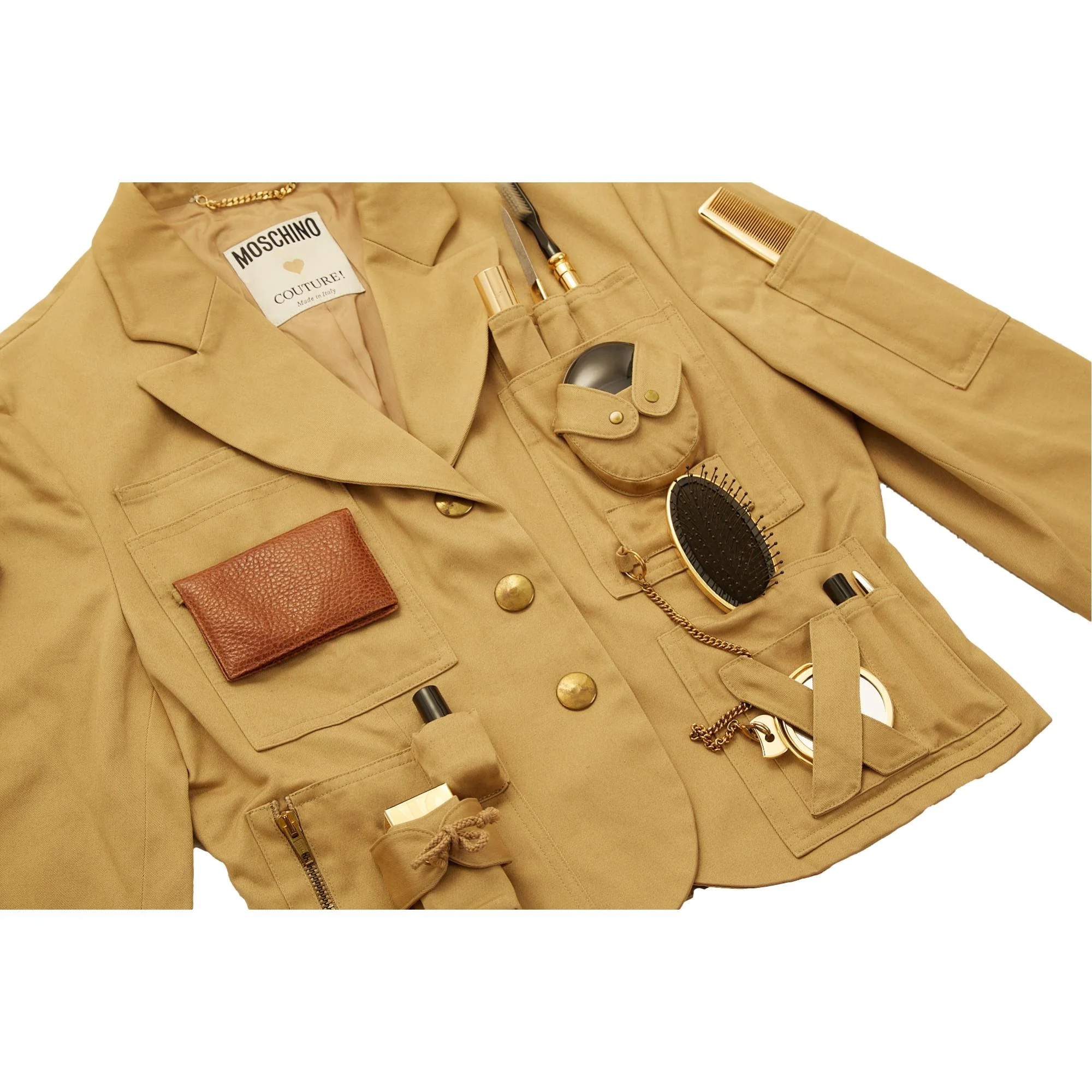 Moschino Canvas Survival Jacket + Accessories - Image 3