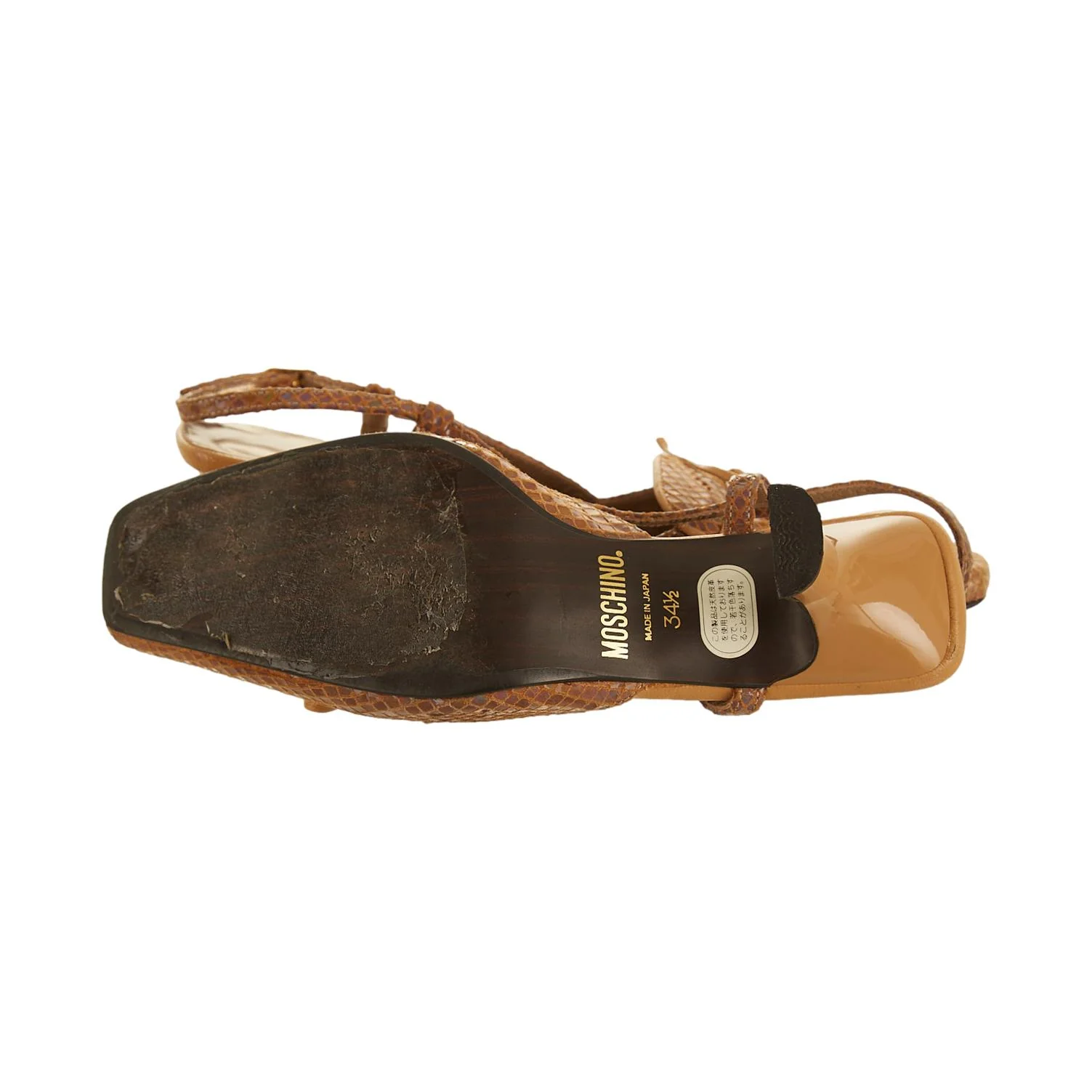 Moschino Iridescent Kitten Heels - Image 3