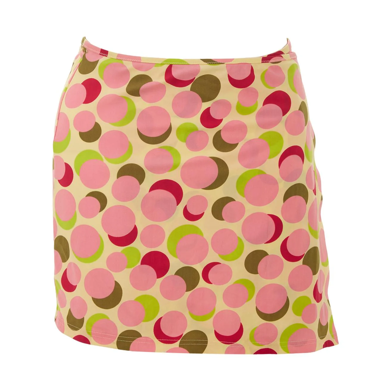 Moschino Pink Polkadot Wrap Skirt