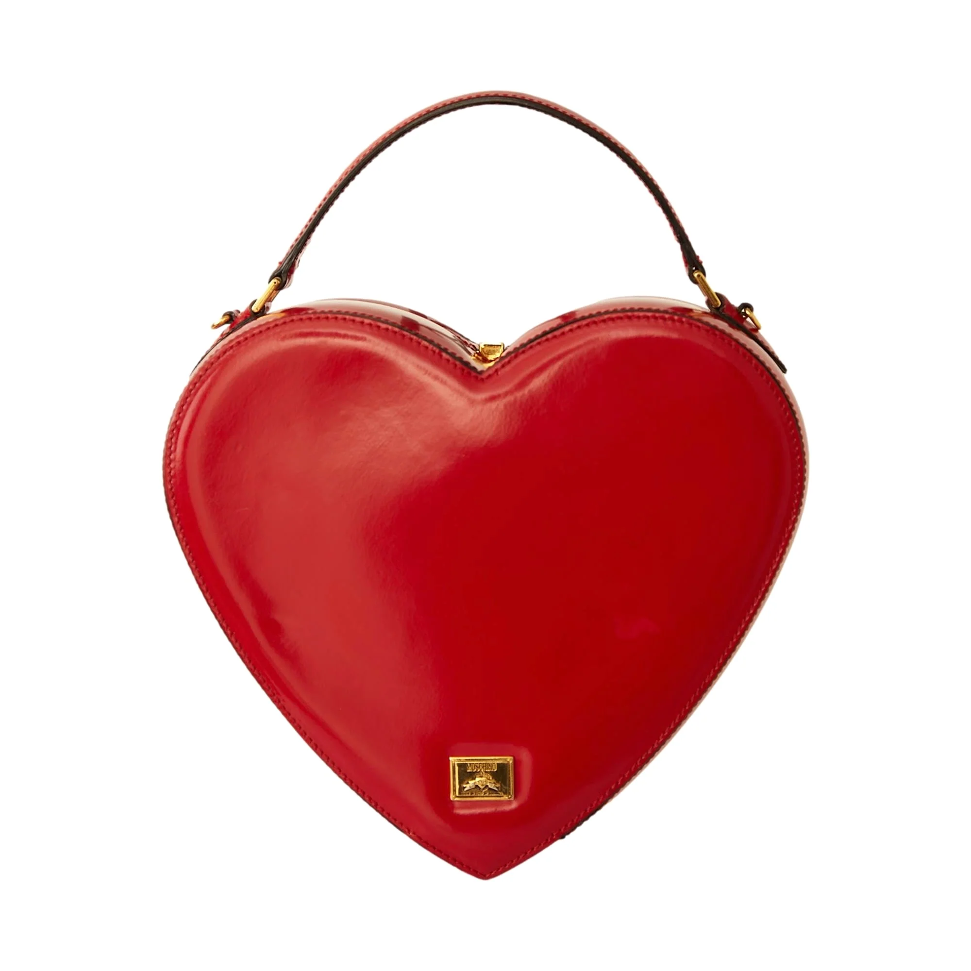 Moschino Red Heart Nanny Bag - Image 2
