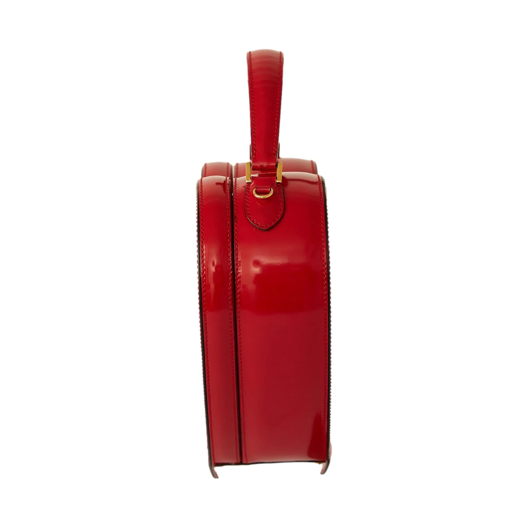 Moschino Red Heart Nanny Bag - Image 3