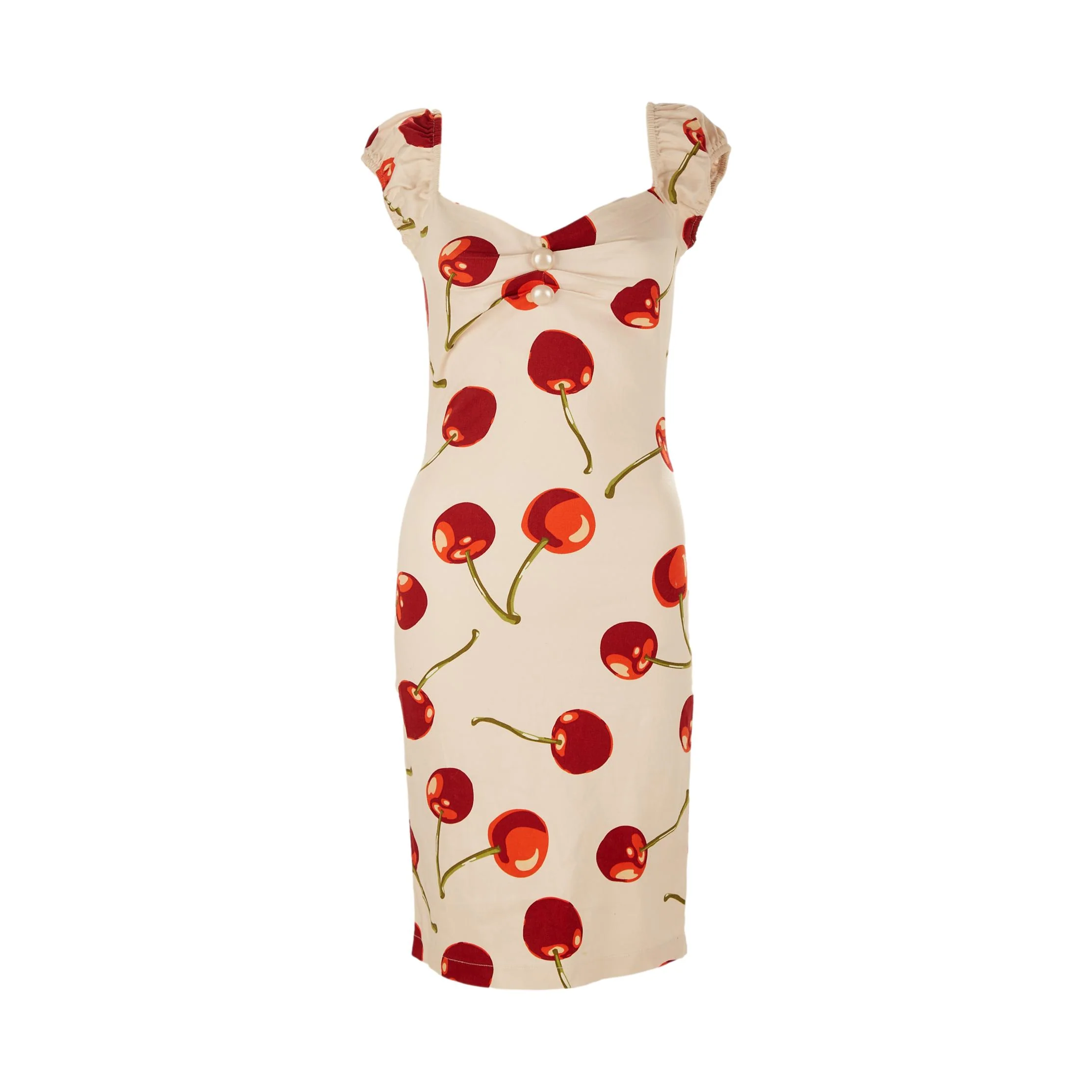Moschino Red Cherry Dress