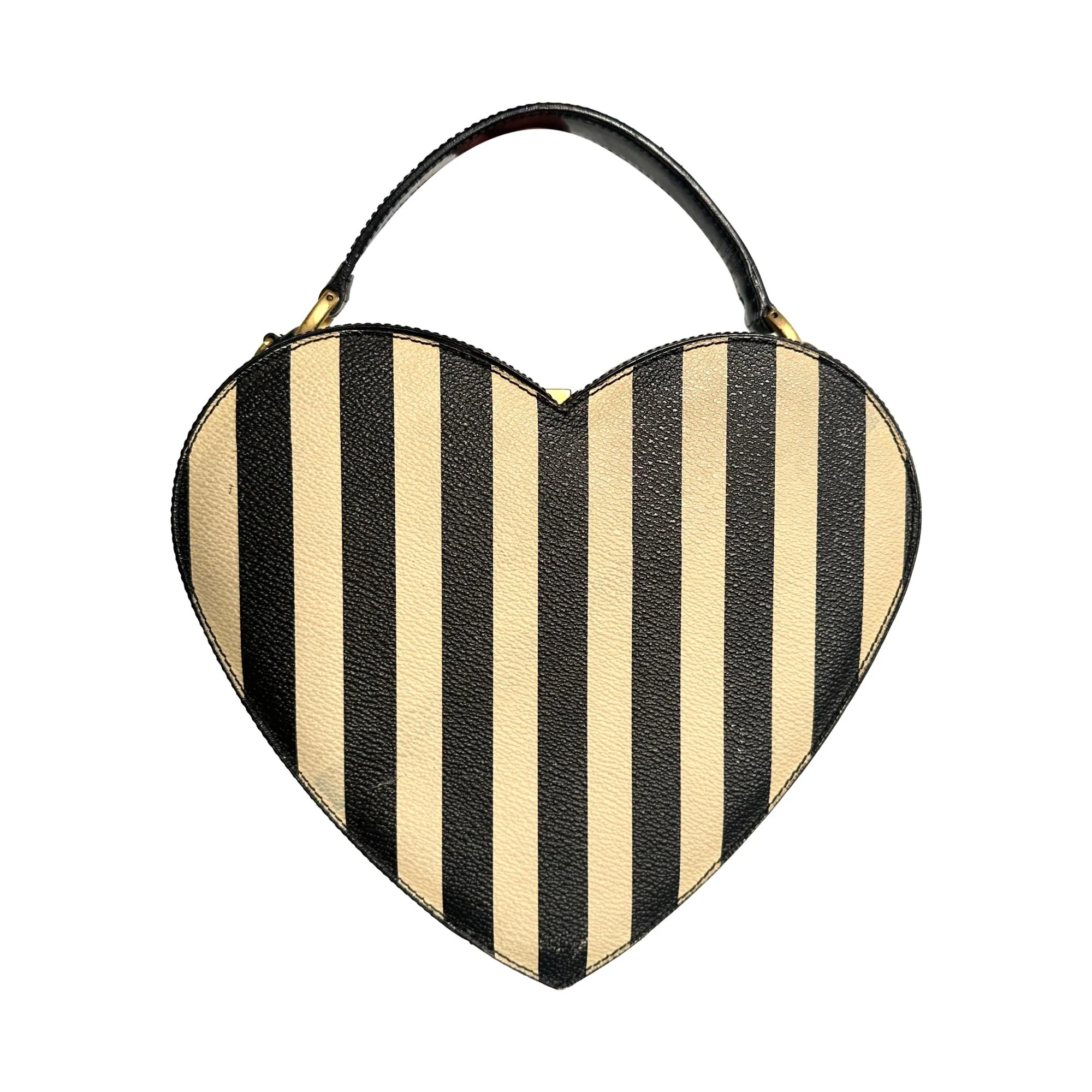 Moschino Striped Heart 2way Bag - Image 3