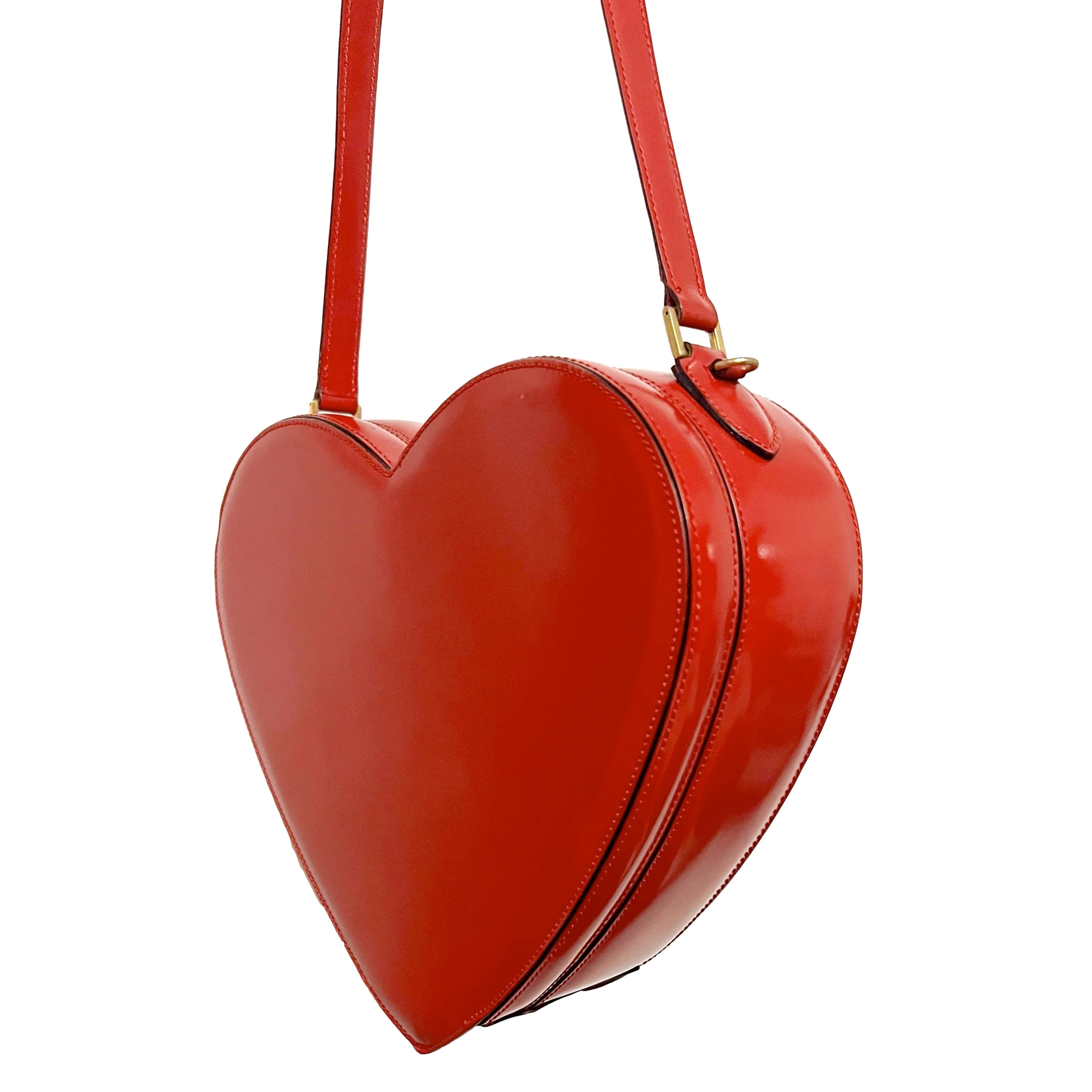 Moshchino Red Heart Nanny Bag - Image 2