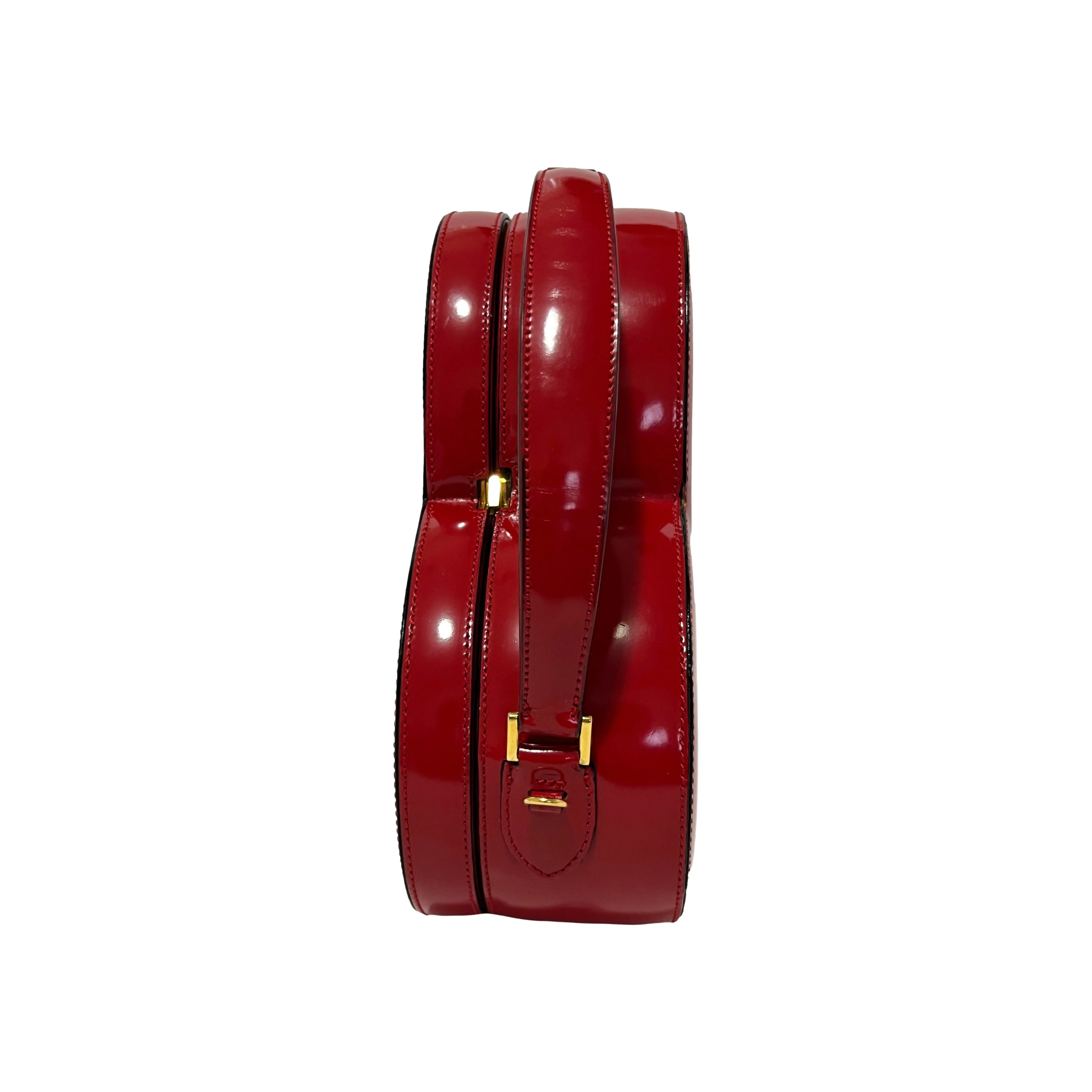 Moshchino Red Heart Nanny Bag - Image 5