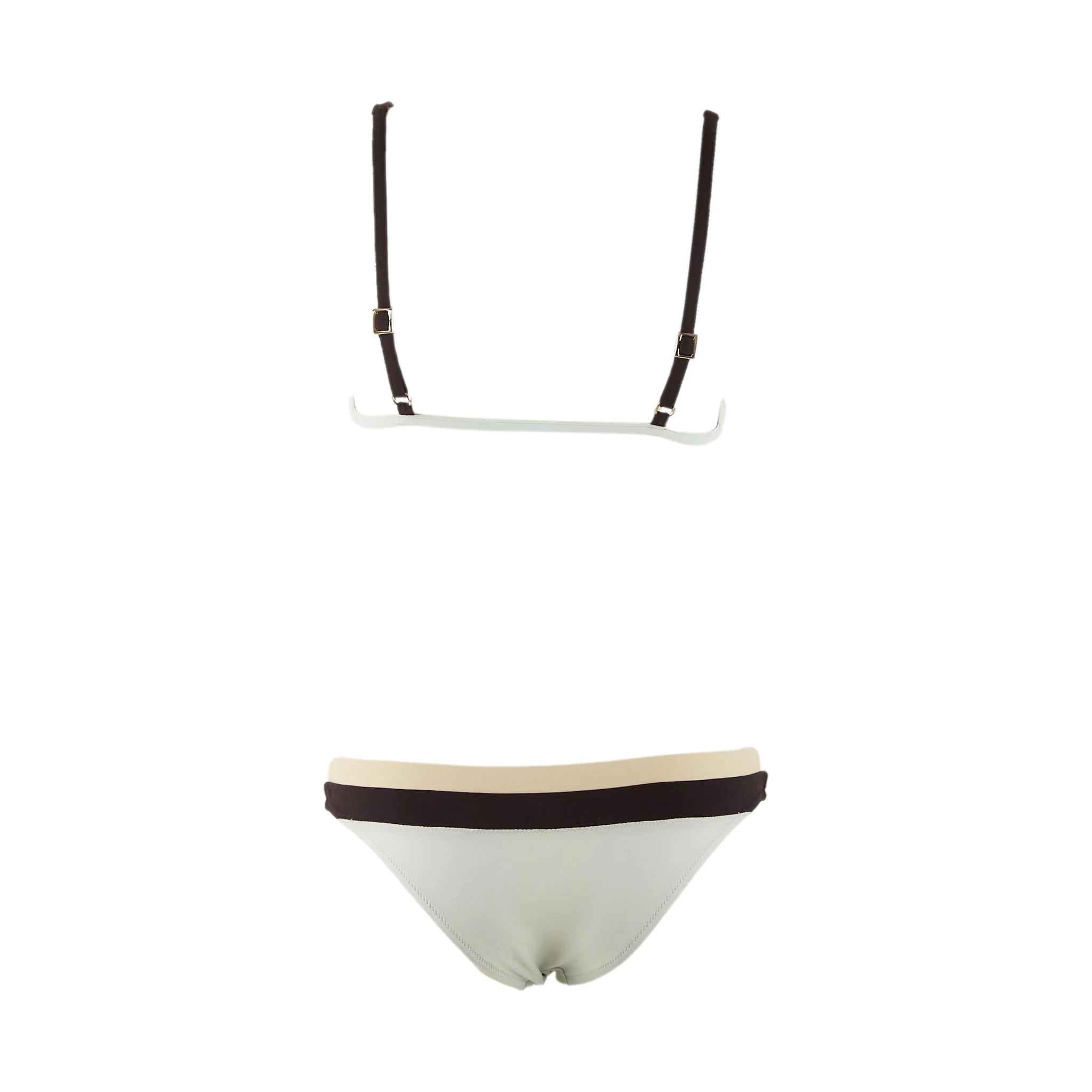 Prada Baby Blue Logo Bikini - Image 2