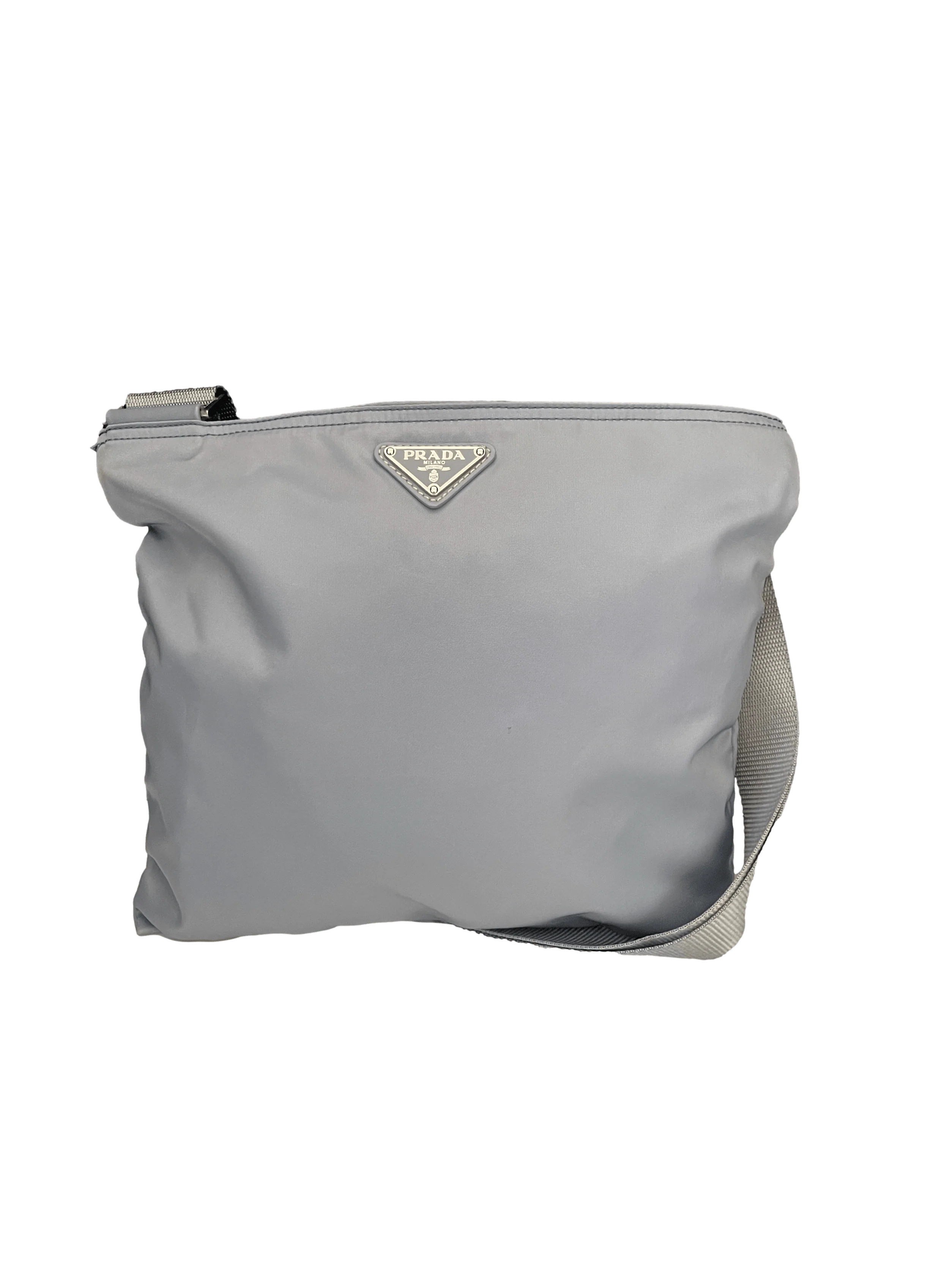 Prada Baby Blue Nylon Crossbody Bag