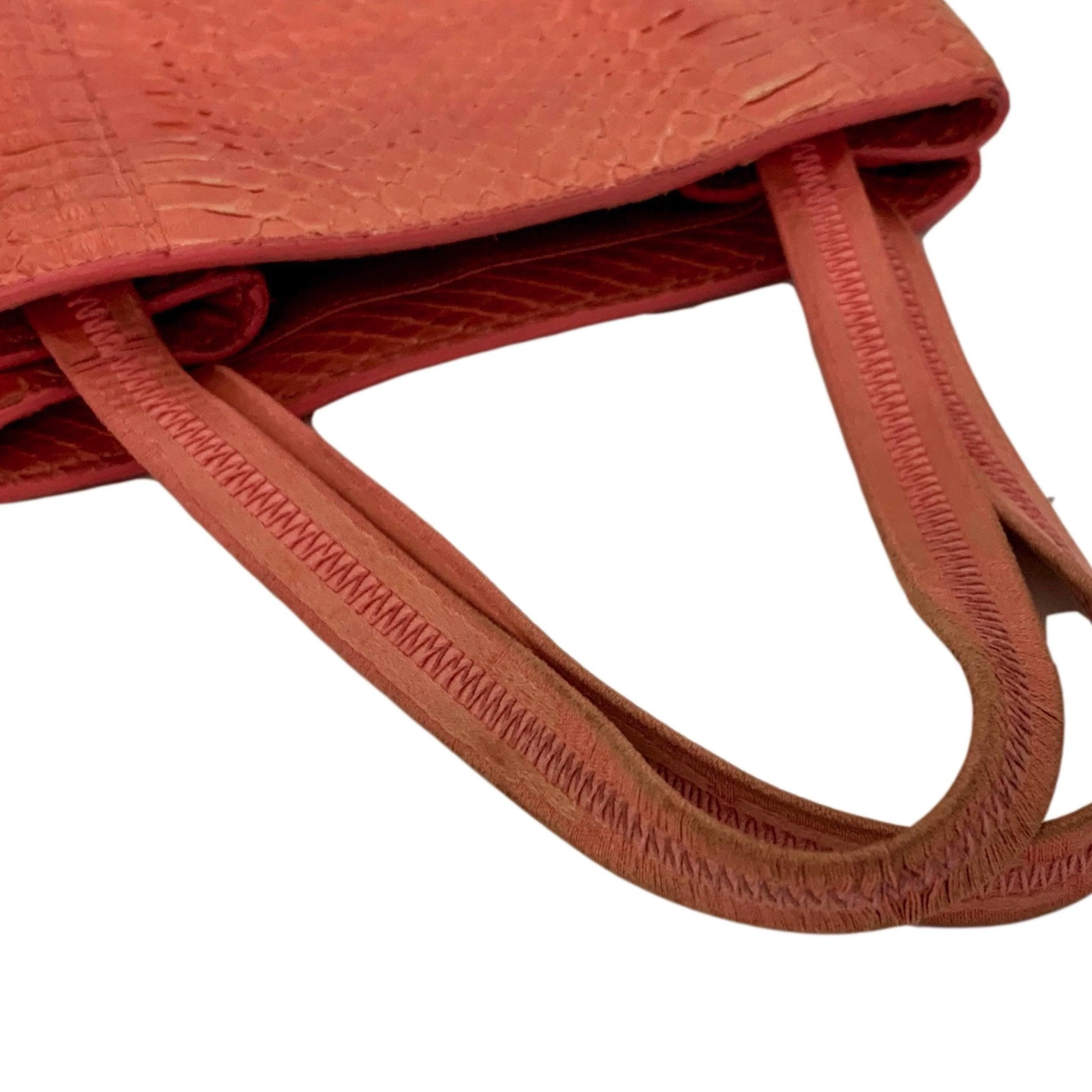 Prada Baby Pink Snake Mini Bag - Image 3