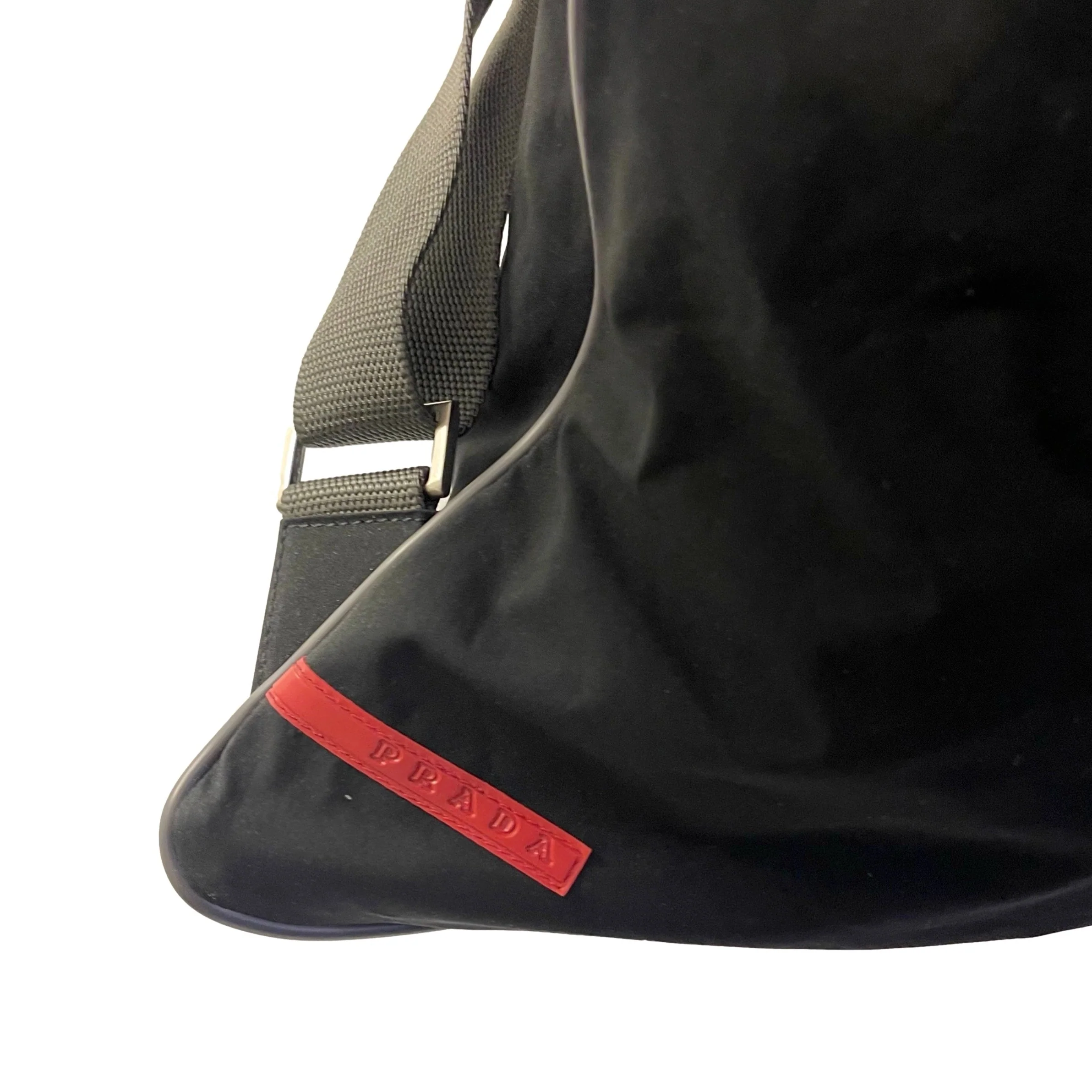 Prada Black Logo Nylon Sport Backpack - Image 3