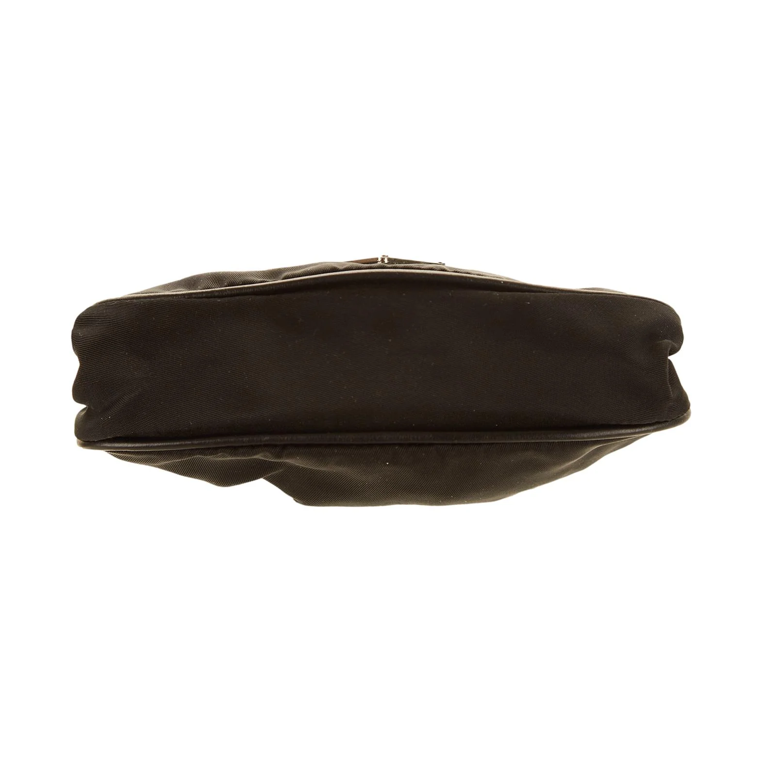 Prada Black Nylon Mini Kiss Lock Bag - Image 3