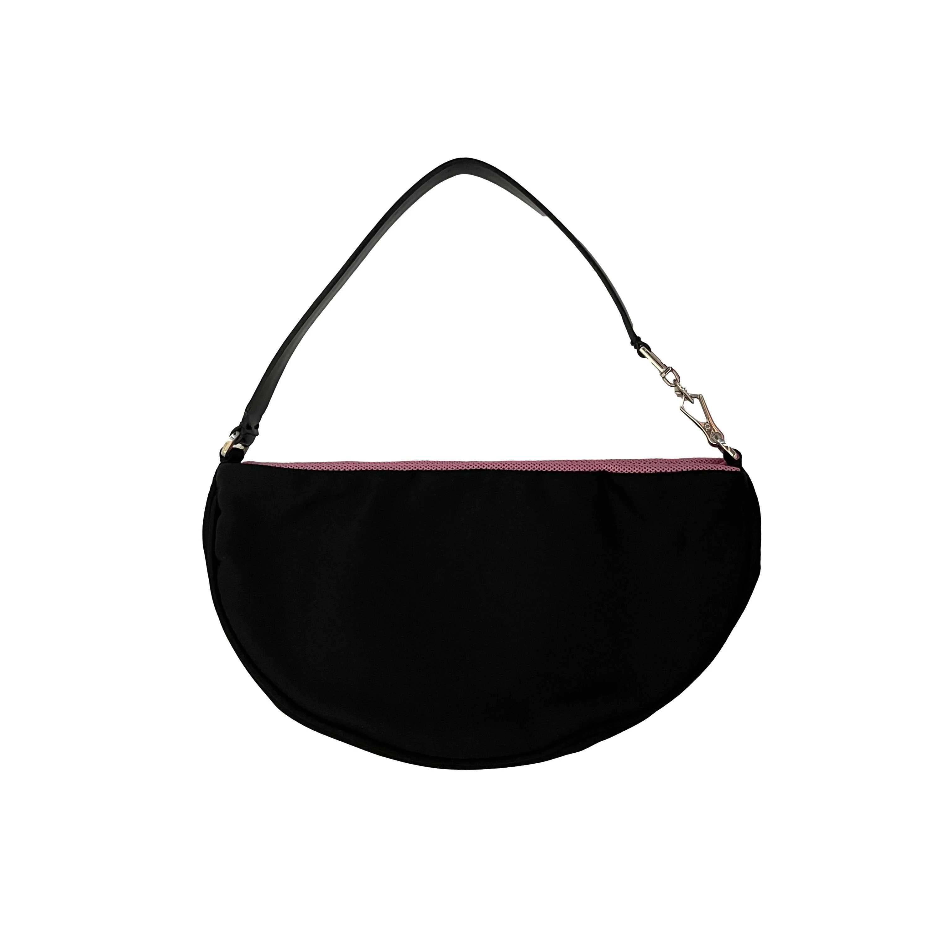 Prada Black Nylon Mini Shoulder Bag - Image 2