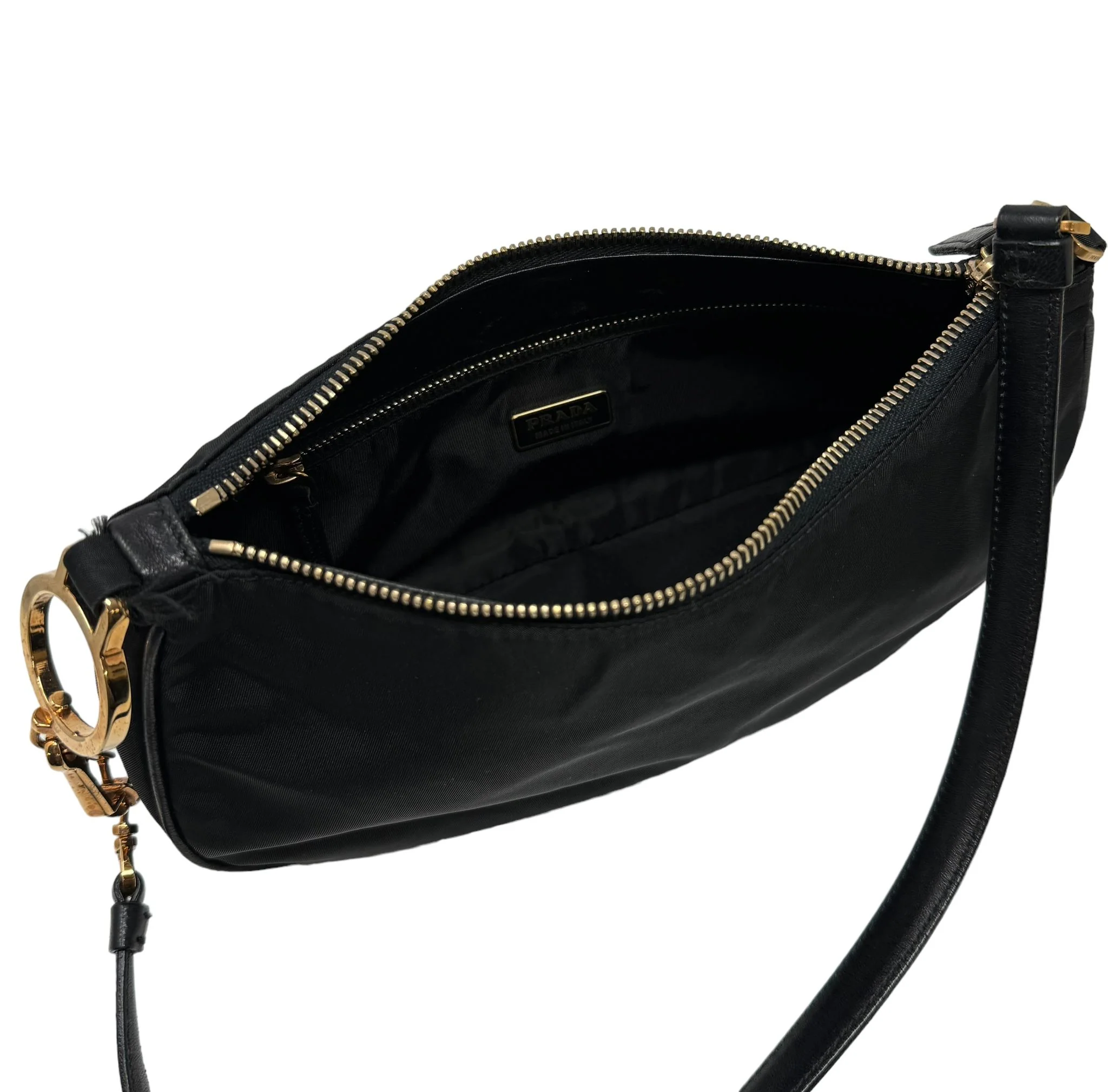 Prada Black Nylon Shoulder Bag - Image 3
