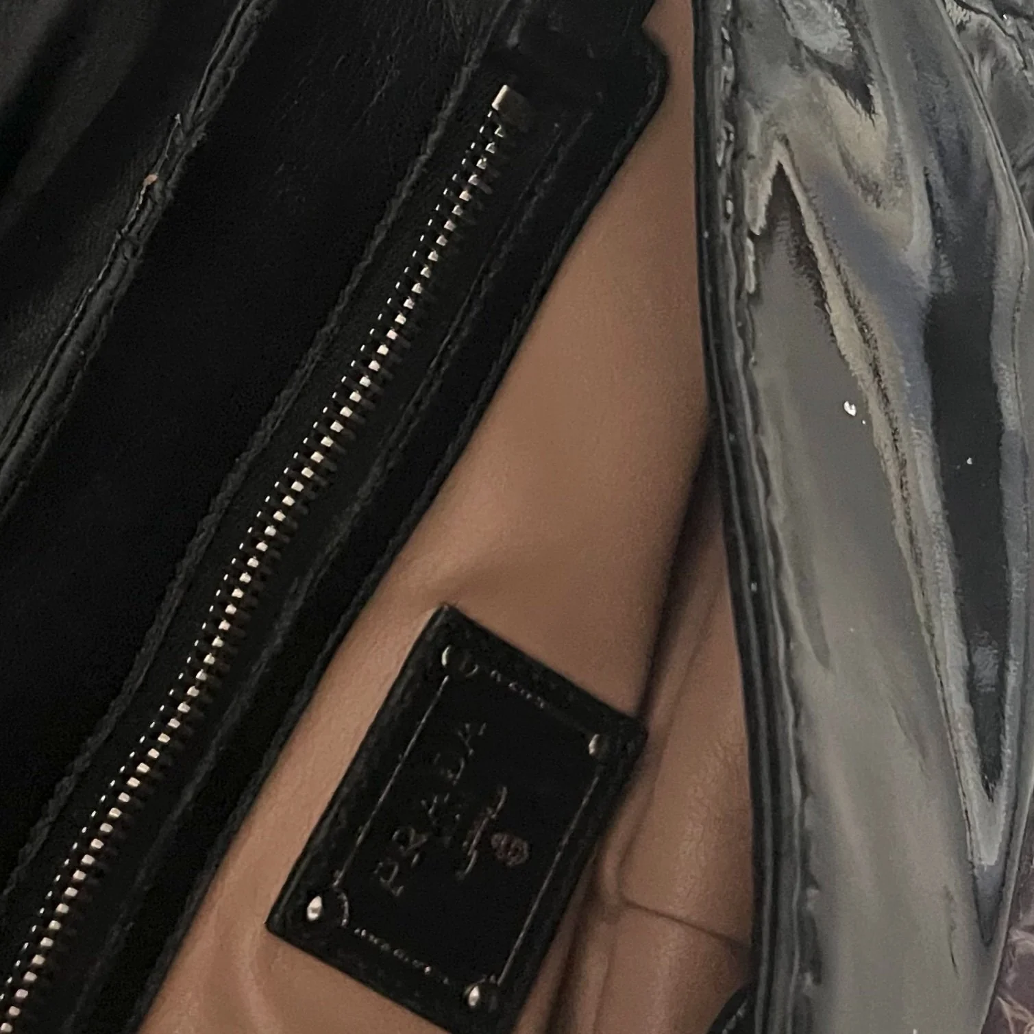 Prada Black Patent Mini Shoulder Bag - Image 4