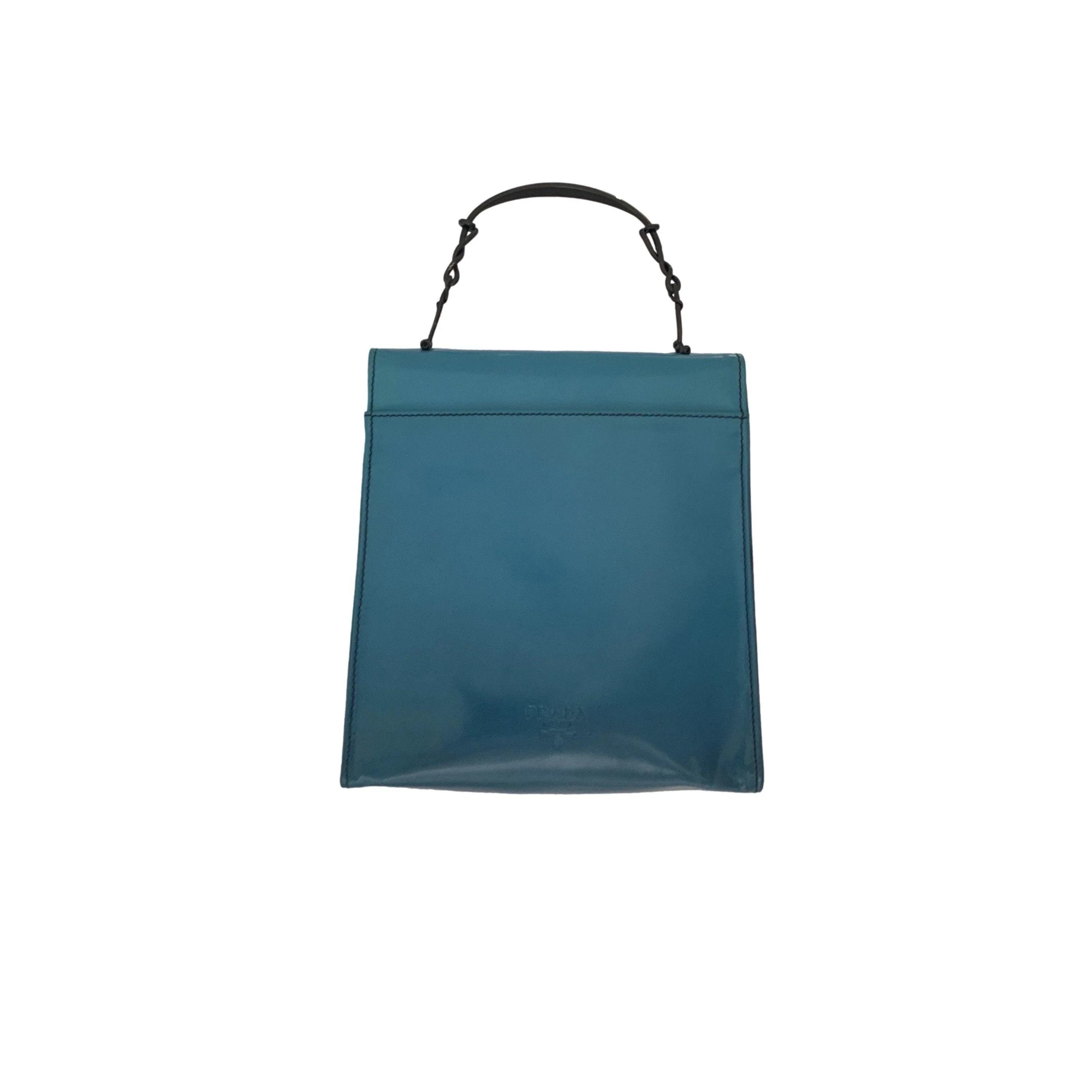 Prada Blue Ombre Top Handle Bag