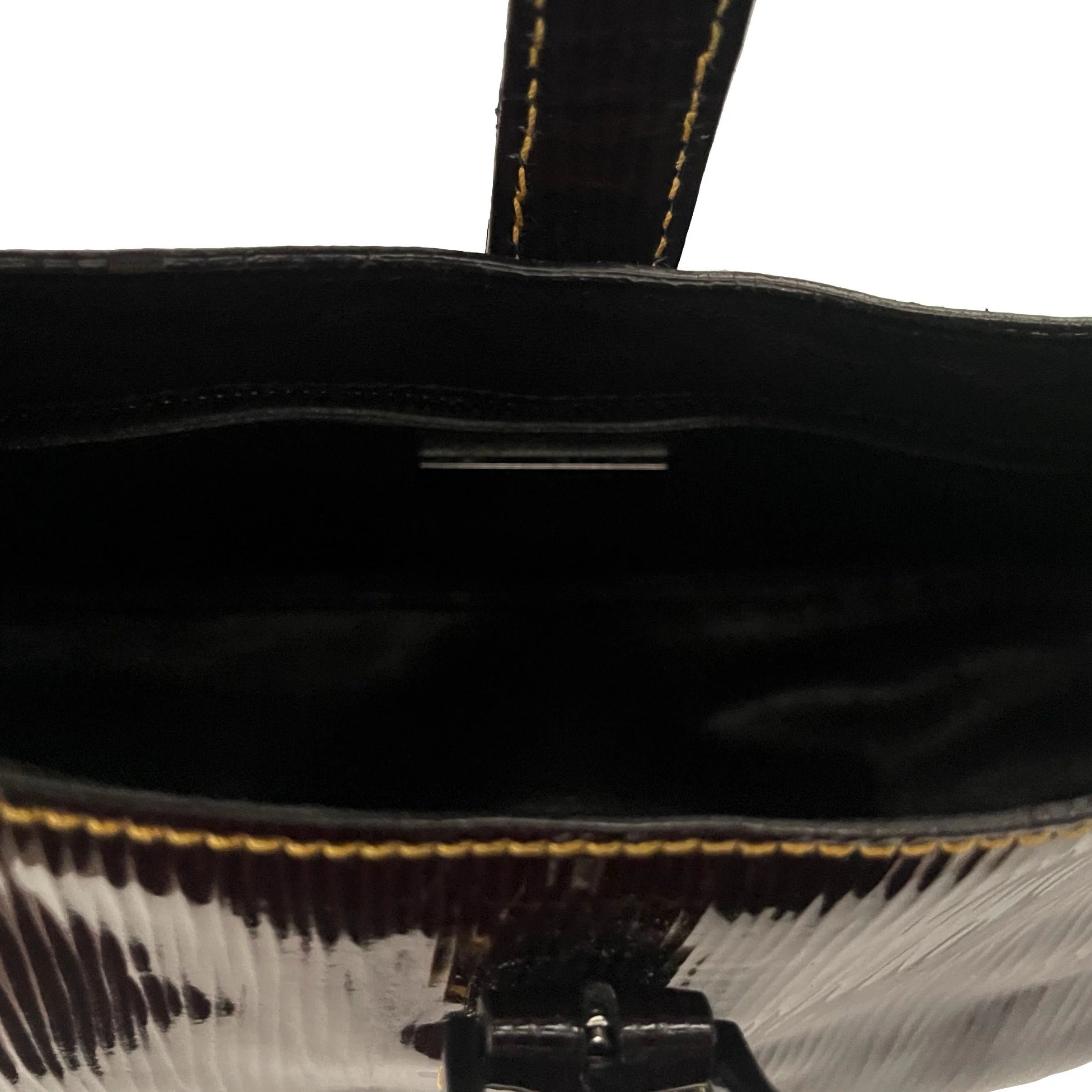 Prada Brown Patent Leather Shoulder Bag - Image 4