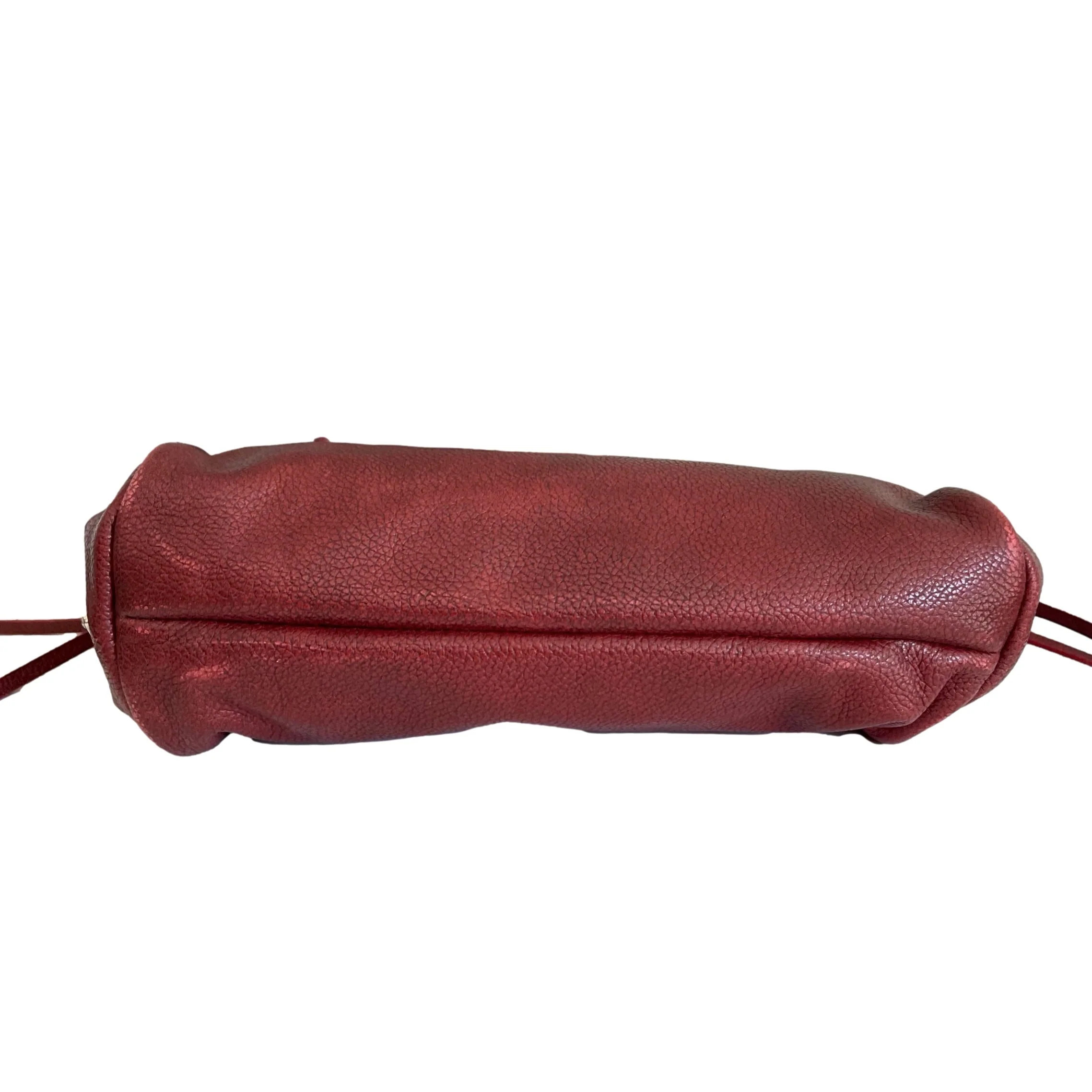 Prada Burgundy Mini Top Handle - Image 3