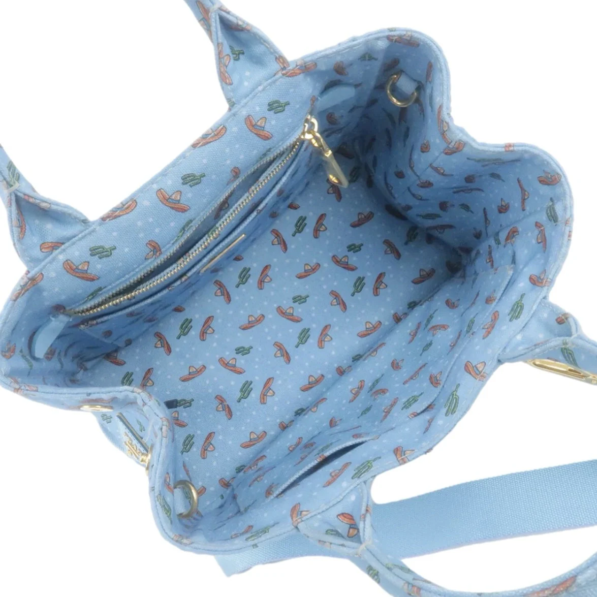 Prada Cactus Print 2way Tote - Image 3
