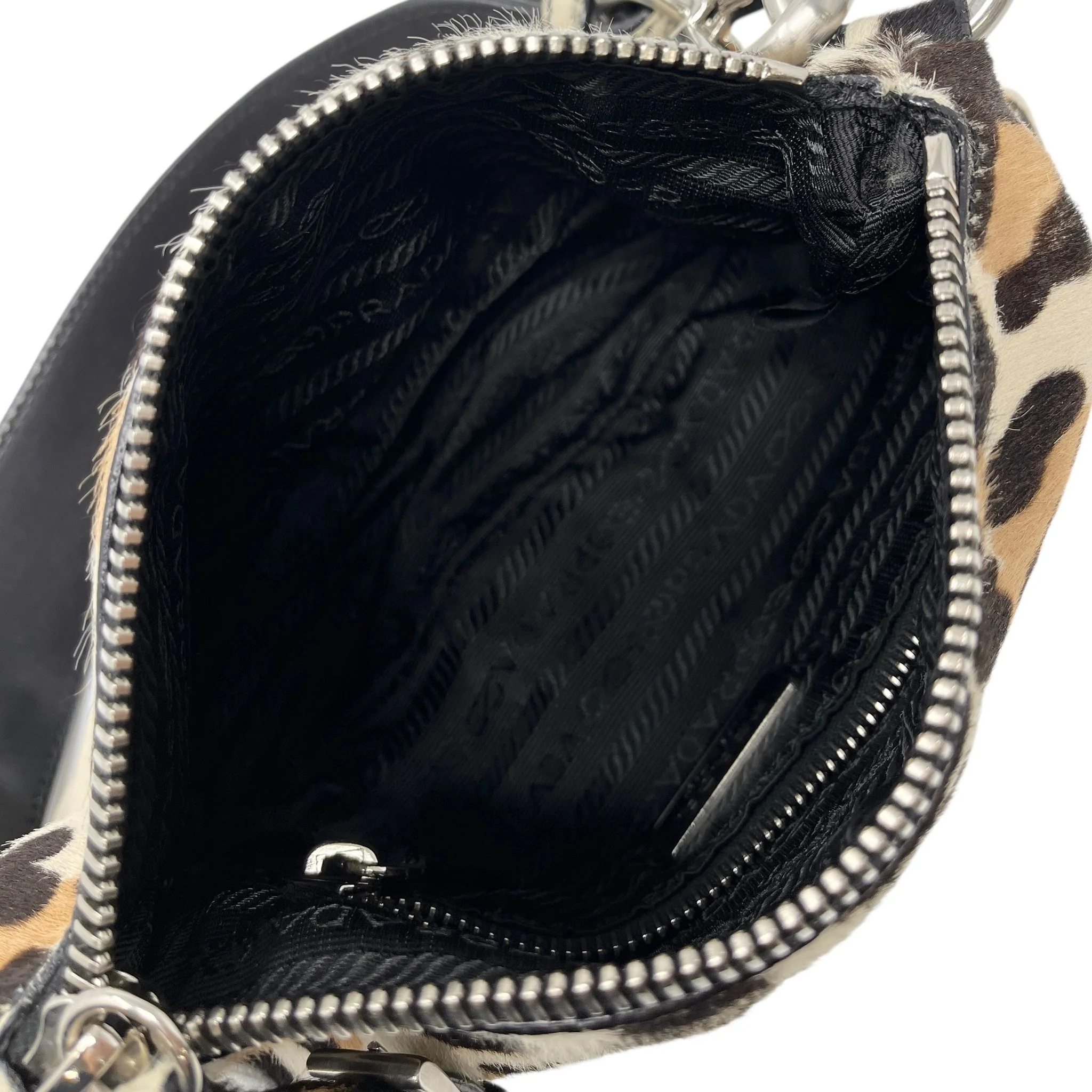 Prada Cheetah Calf-hair Mini Shoulder Bag - Image 3