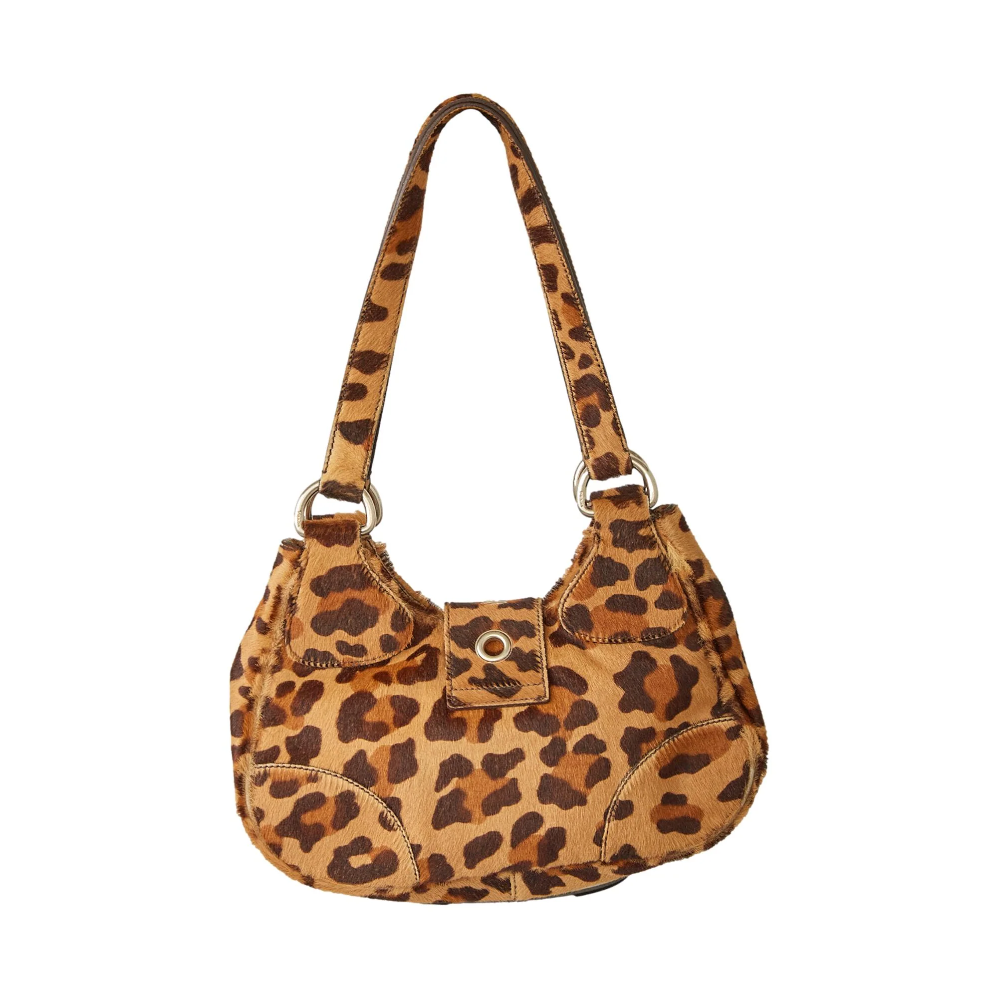 Prada Cheetah Calf-hair Shoulder Bag - Image 2