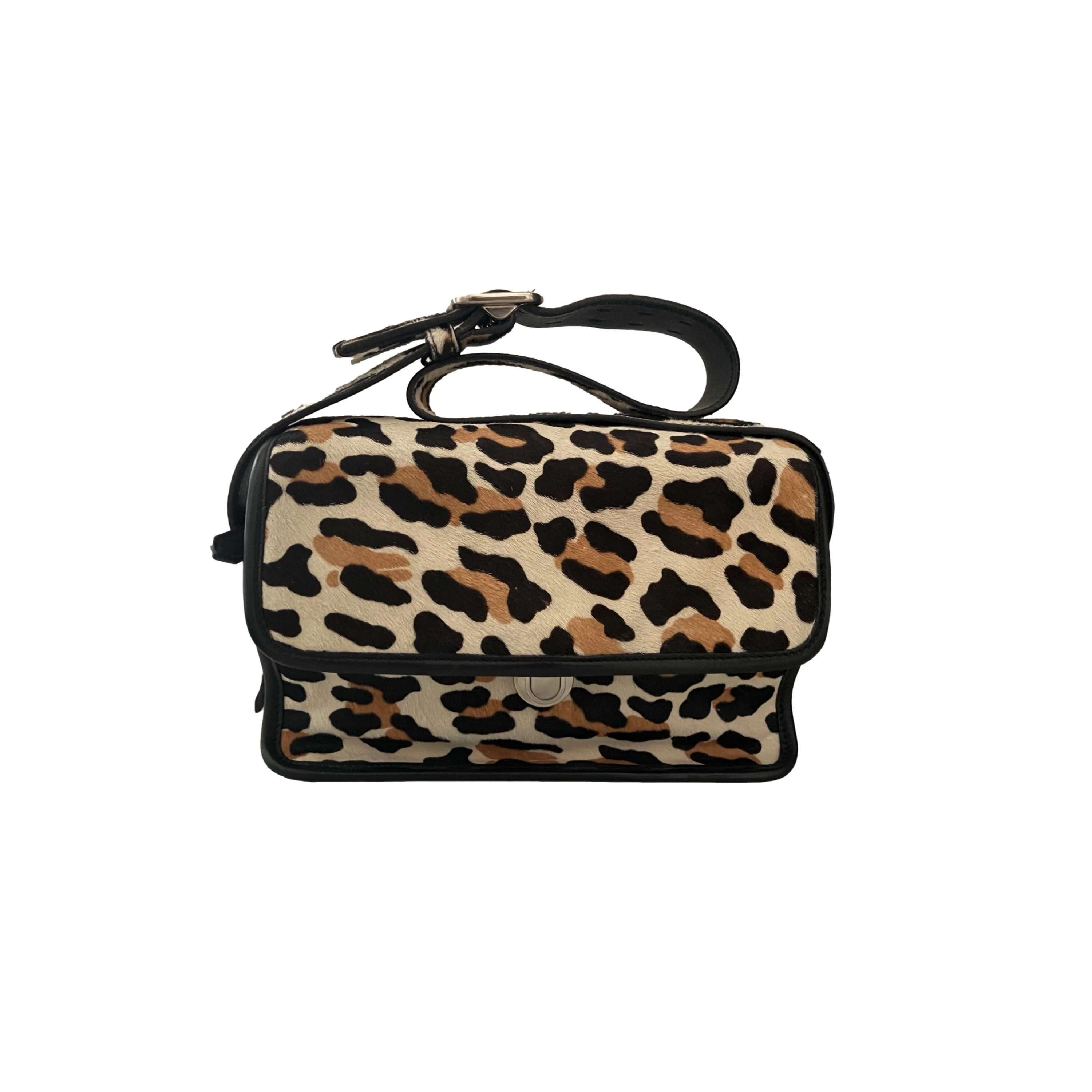 Prada Cheetah Calf Hair Shoulder Bag - Image 2
