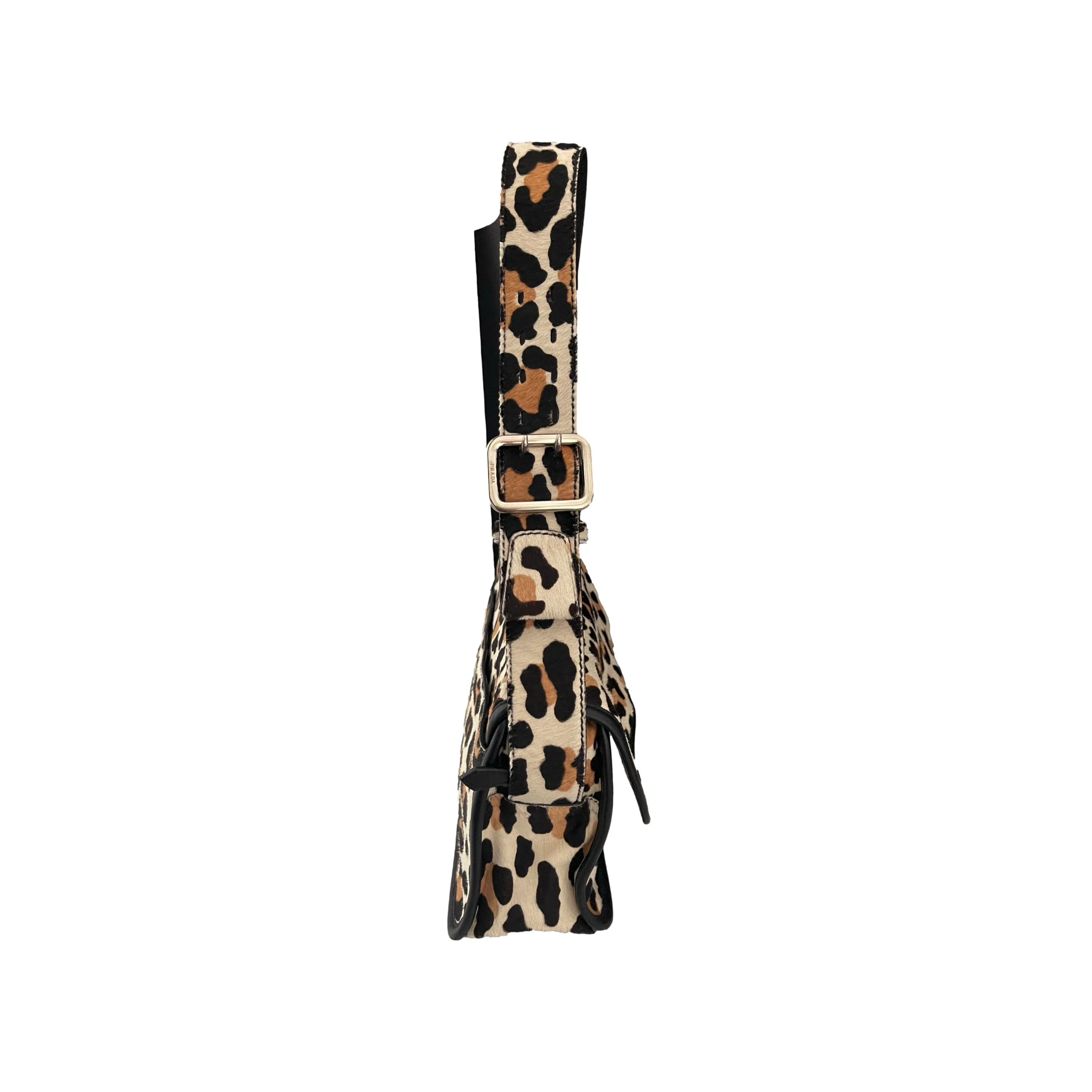 Prada Cheetah Calf Hair Shoulder Bag - Image 4