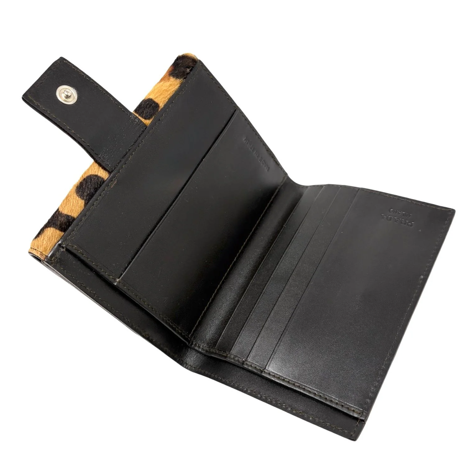 Prada Cheetah Calf-Hair Wallet - Image 3