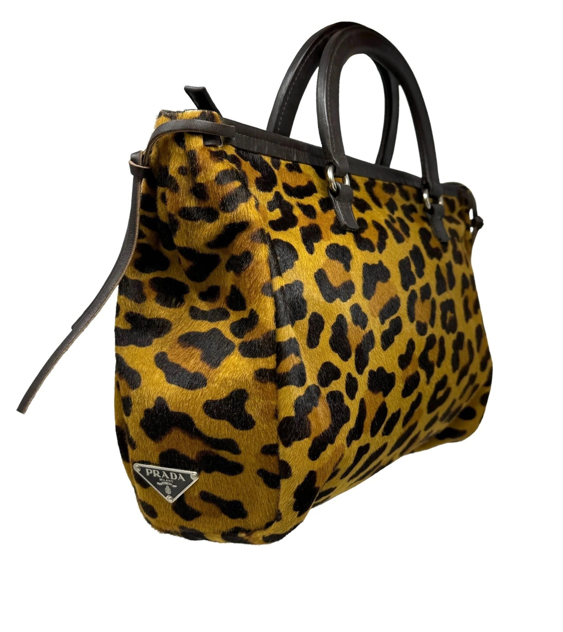 Prada Cheetah Top Handle Bag - Image 3