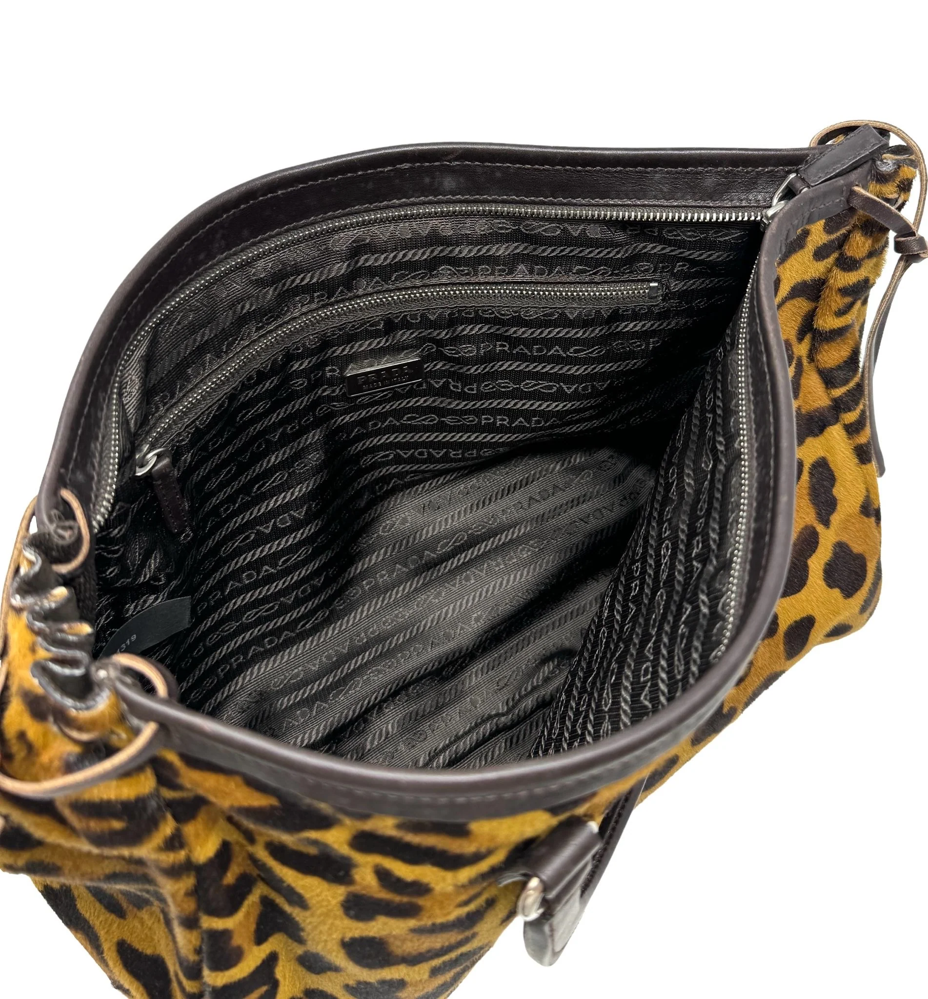 Prada Cheetah Top Handle Bag - Image 4