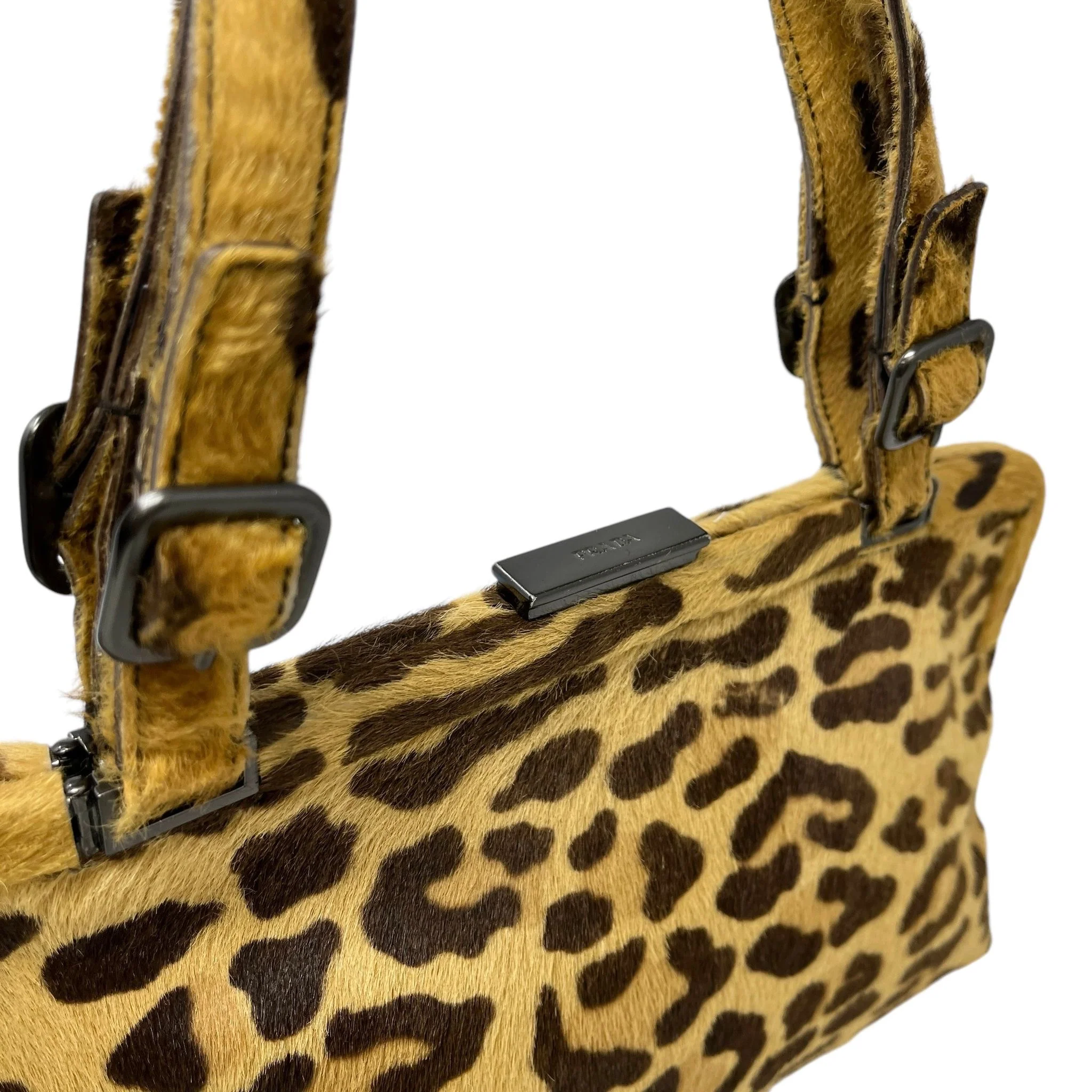 Prada Cheetah Top Handle Bag - Image 3