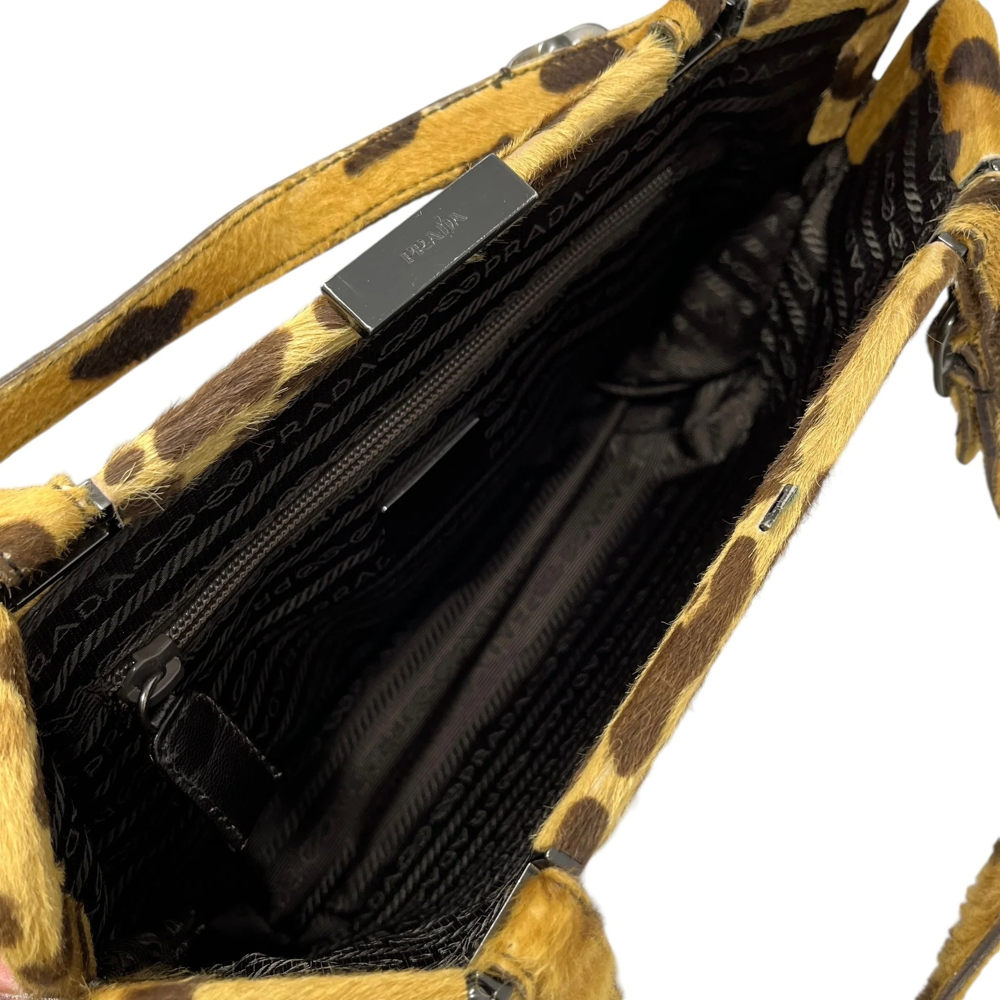 Prada Cheetah Top Handle Bag - Image 5