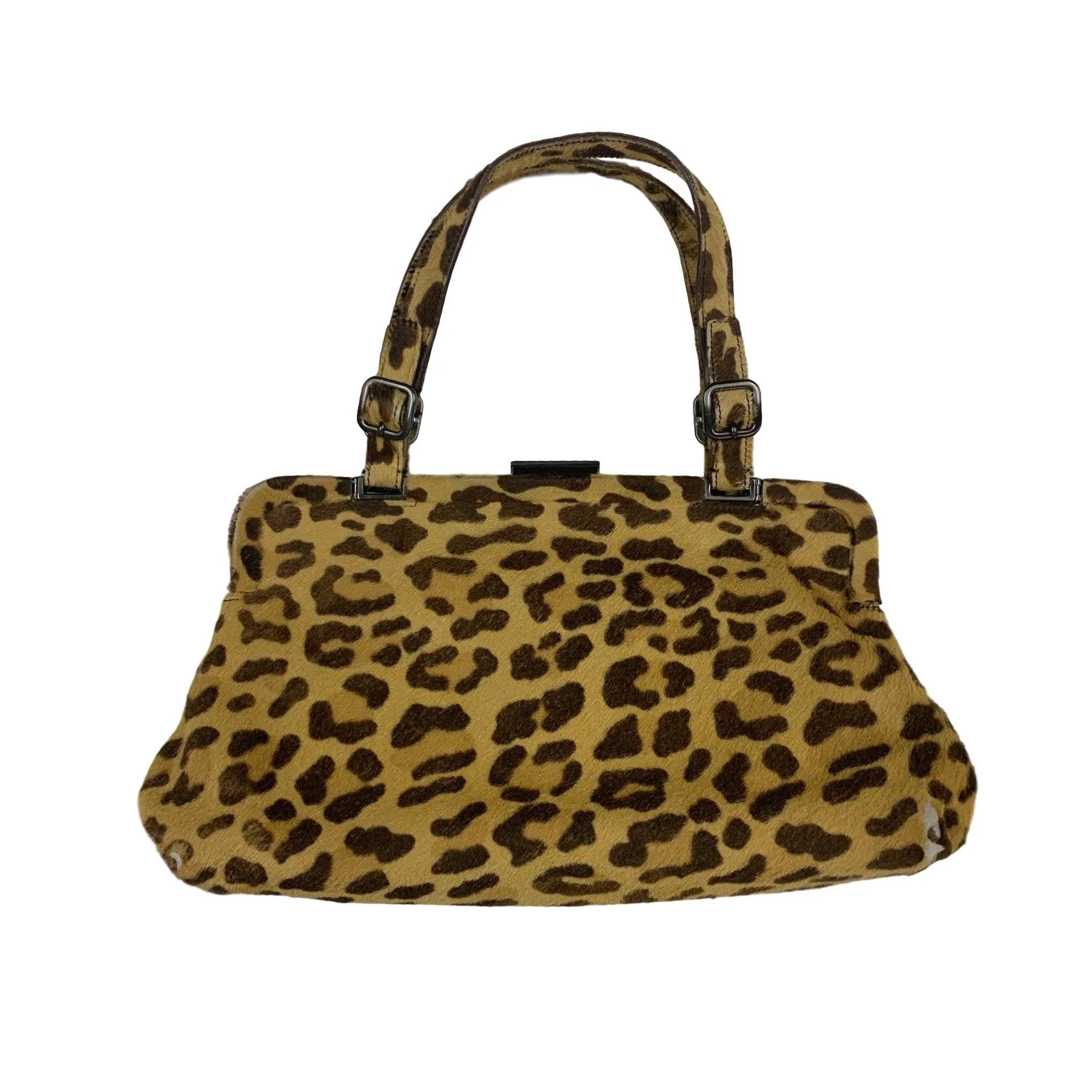 Prada Cheetah Top Handle Bag
