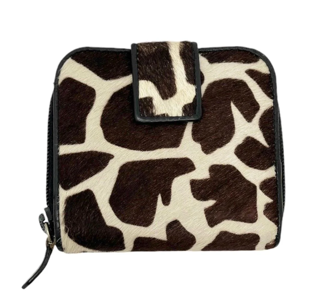 Prada Giraffe Calf-Hair Wallet - Image 2