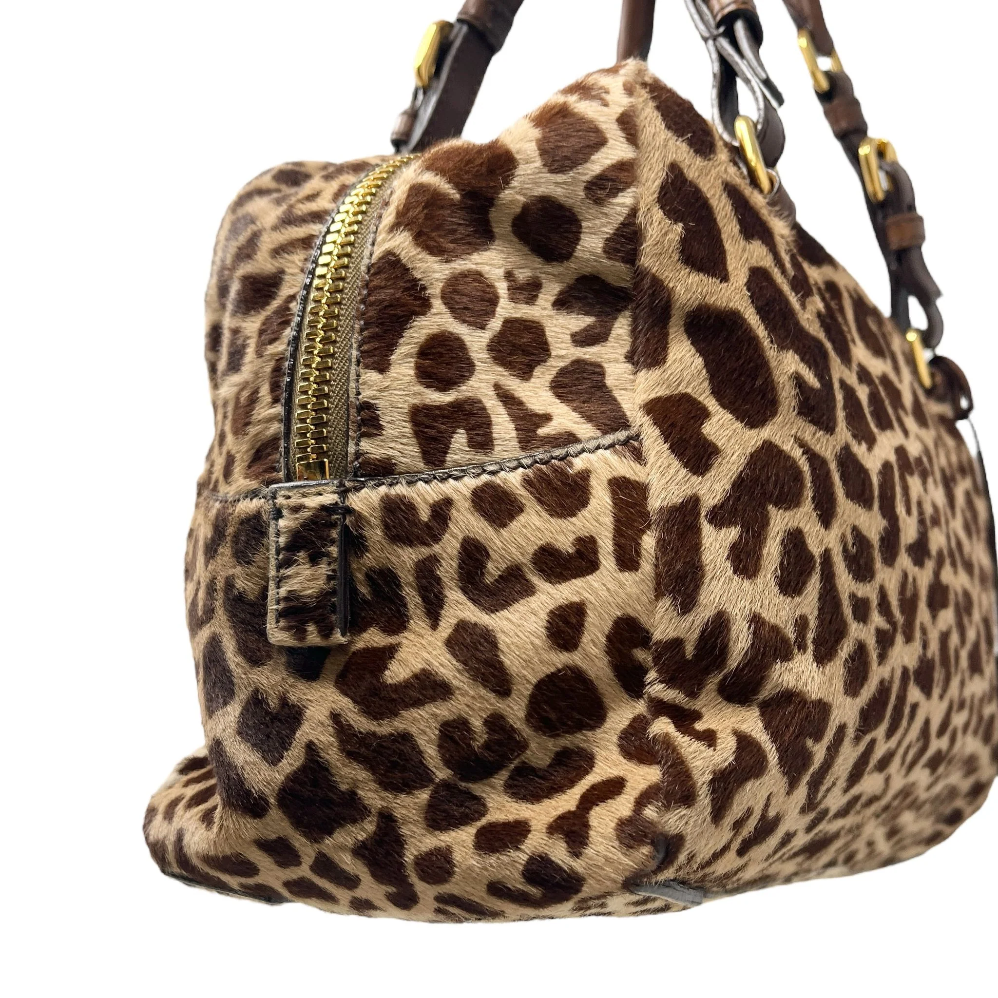 Prada Giraffe Logo Shoulder Bag - Image 3