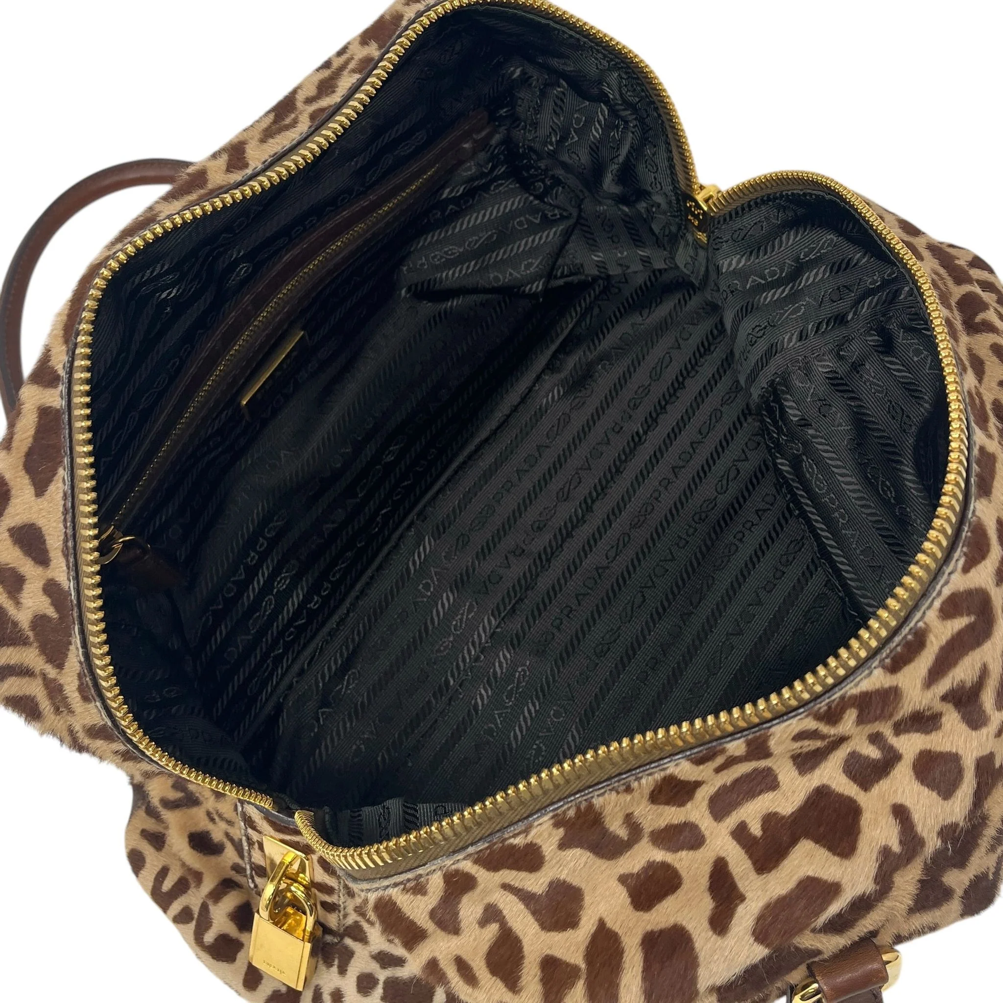Prada Giraffe Logo Shoulder Bag - Image 4