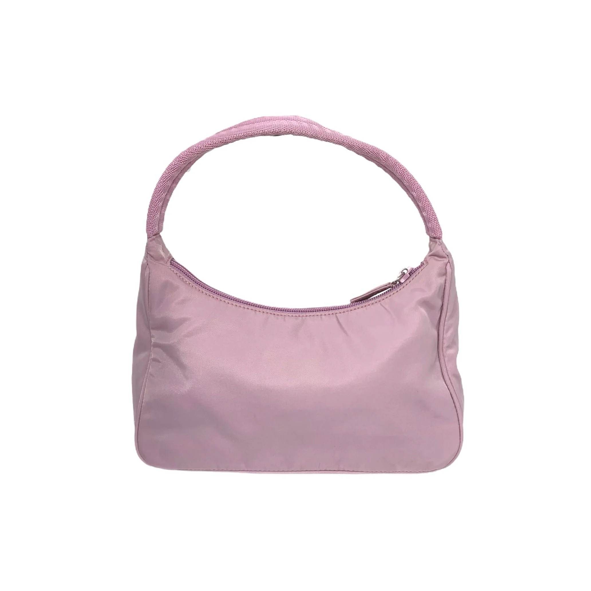 Prada Lilac Nylon Shoulder Bag - Image 2
