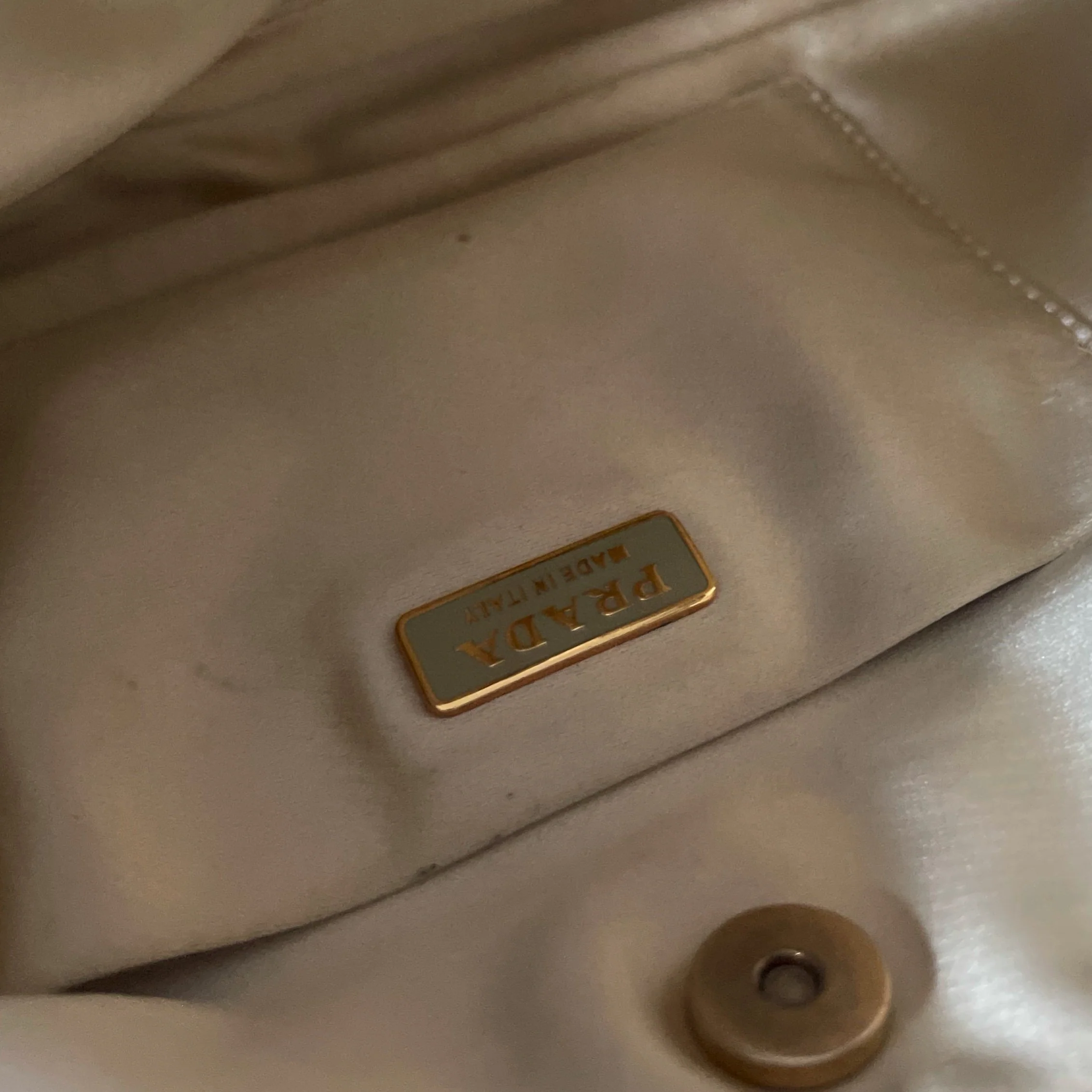 Prada Lime Green Nylon Chain Shoulder Bag - Image 4