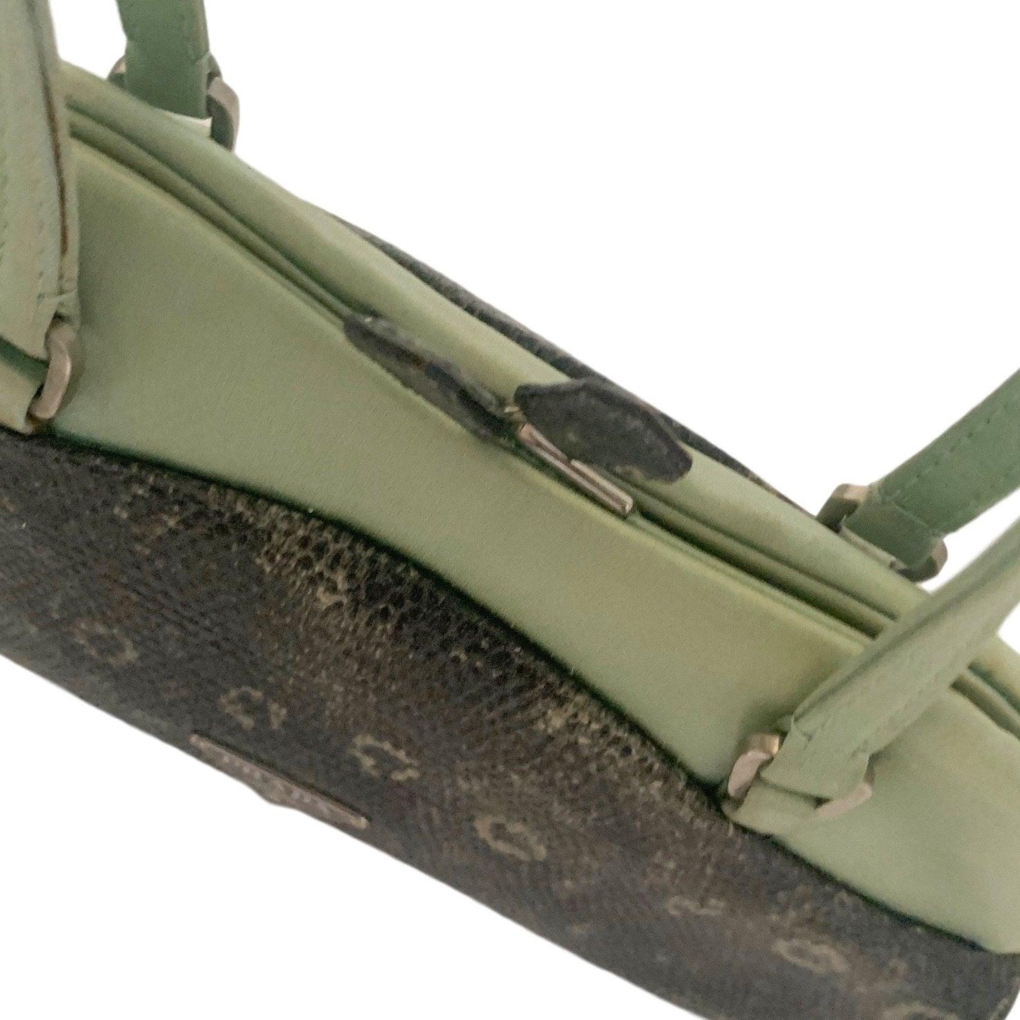 Prada Mini Lizard Skin Satin Bag - Image 3