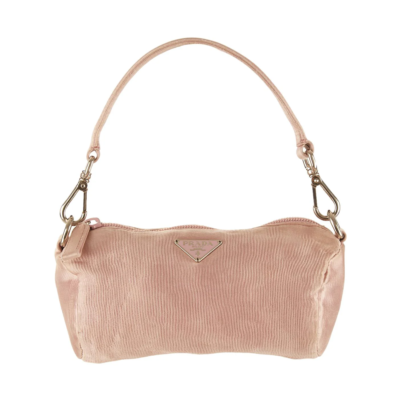 Prada Pink Corduroy Mini Bag