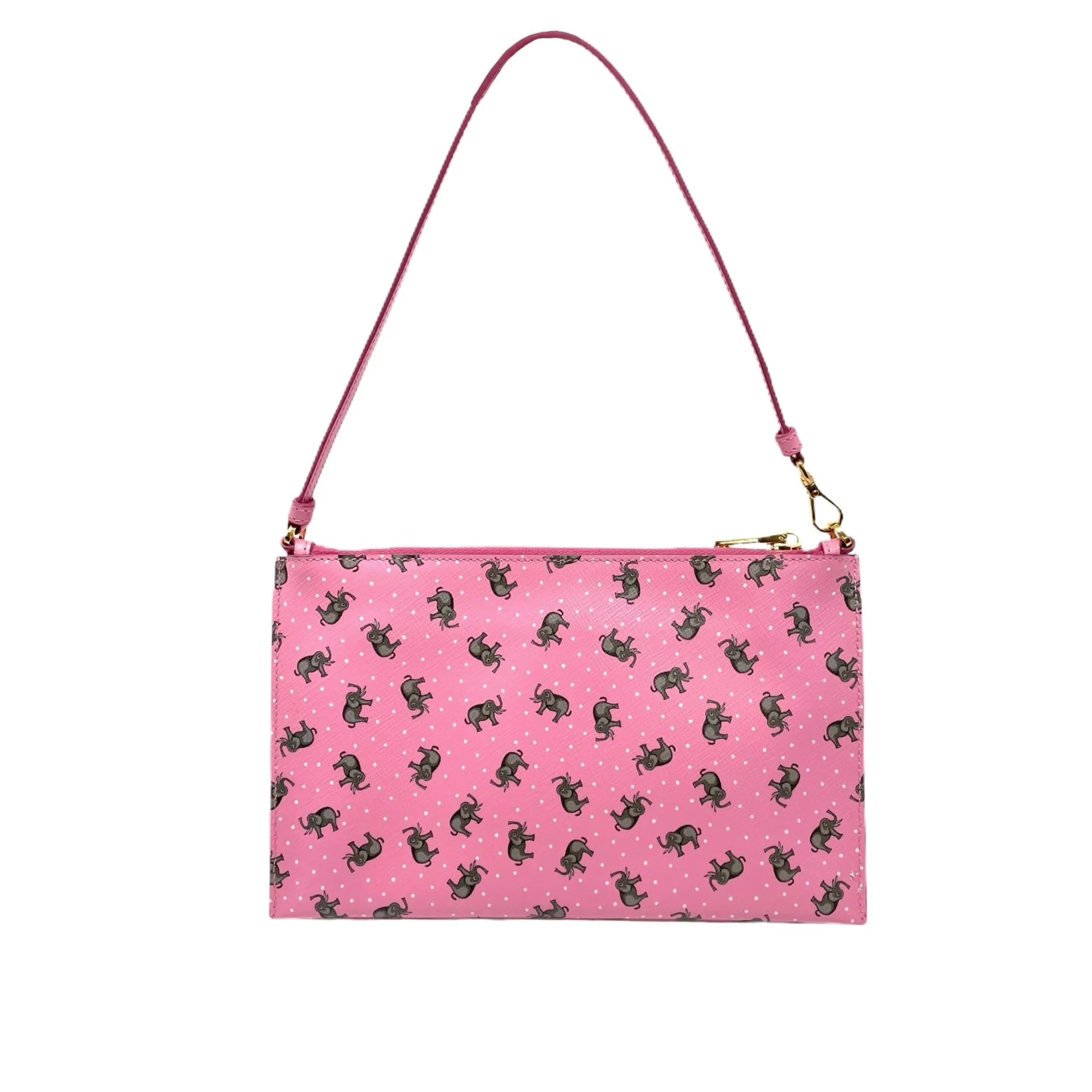 Prada Pink Elephant Mini Shoulder Bag - Image 2