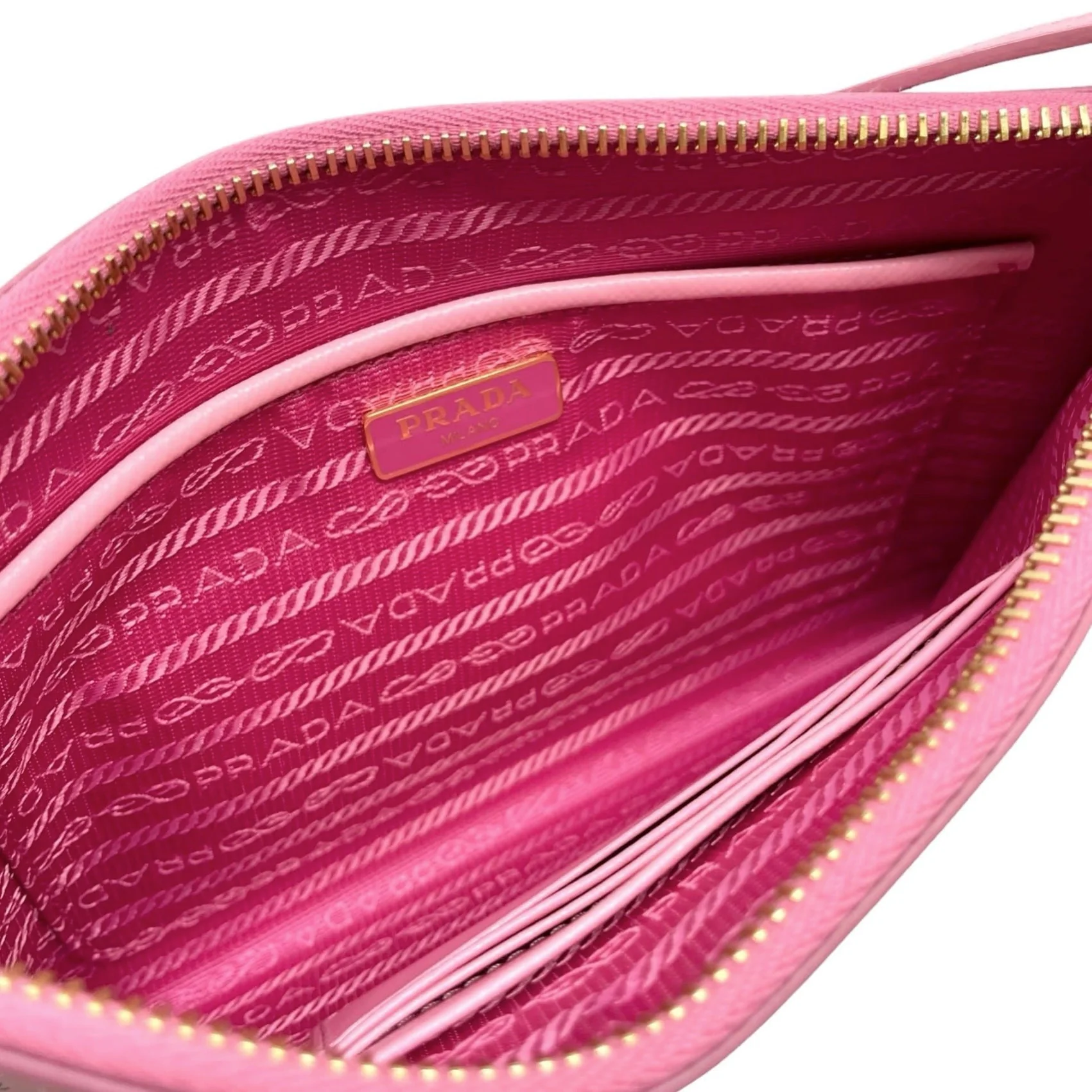Prada Pink Elephant Mini Shoulder Bag - Image 4