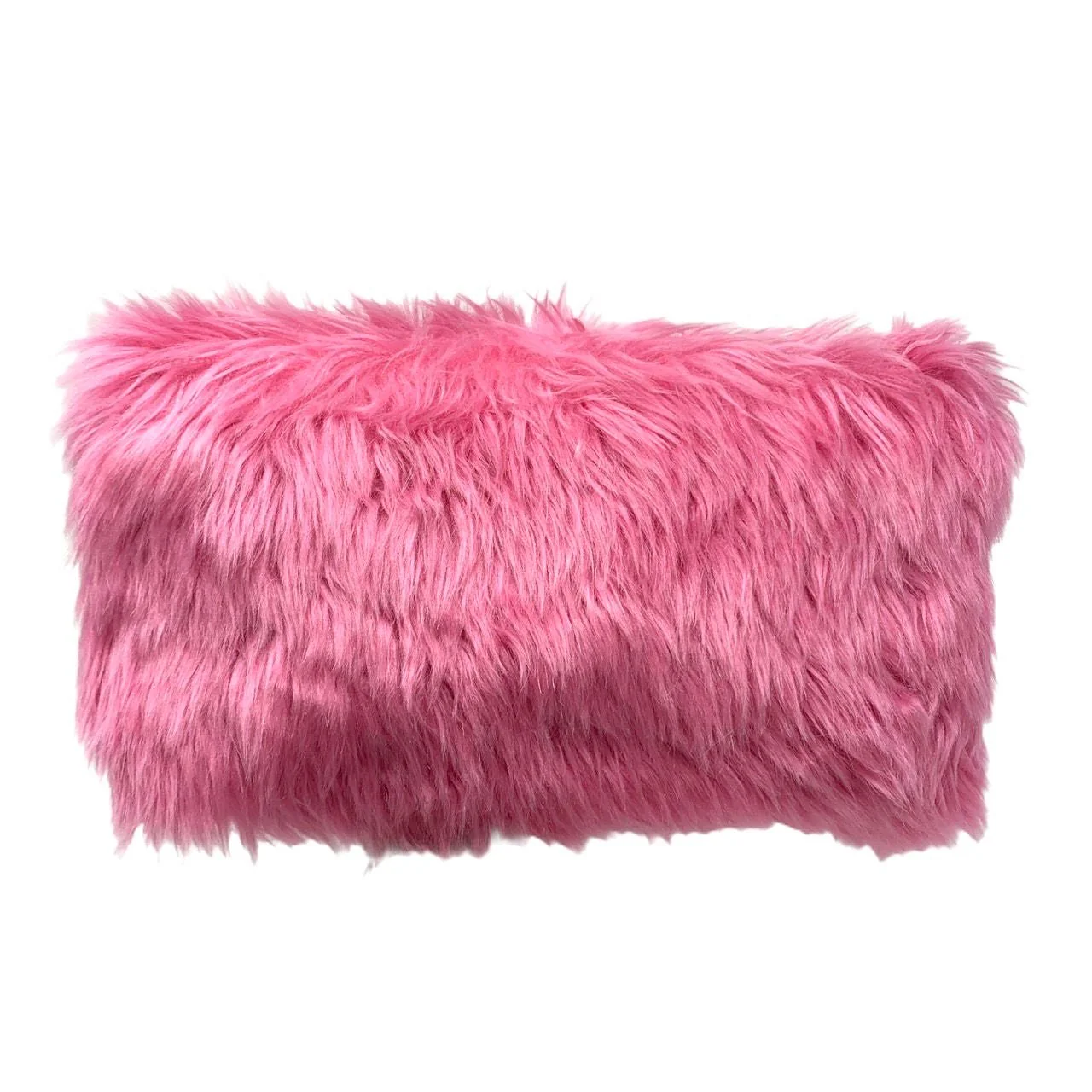 Prada Pink Fur Clutch - Image 2