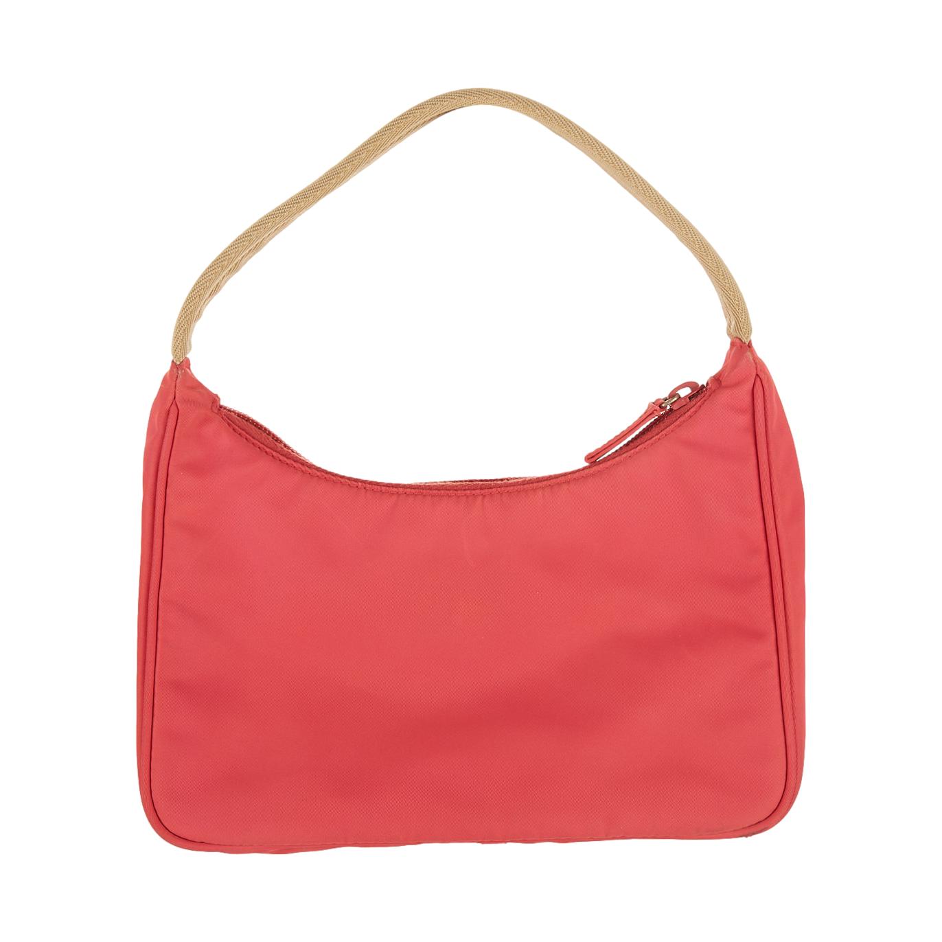Prada Pink Nylon Mini Shoulder Bag - Image 2