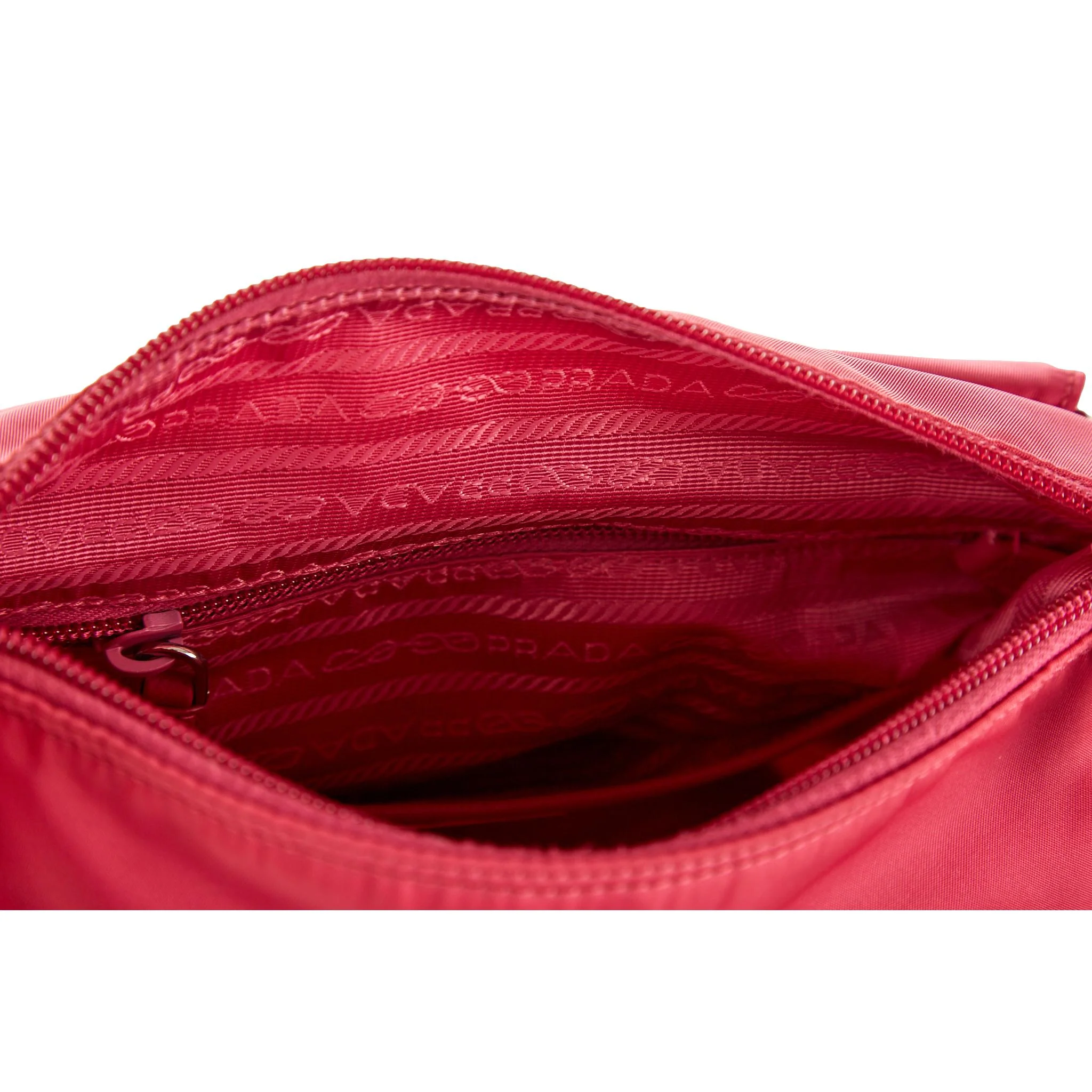 Prada Pink Nylon Shoulder Bag - Image 5