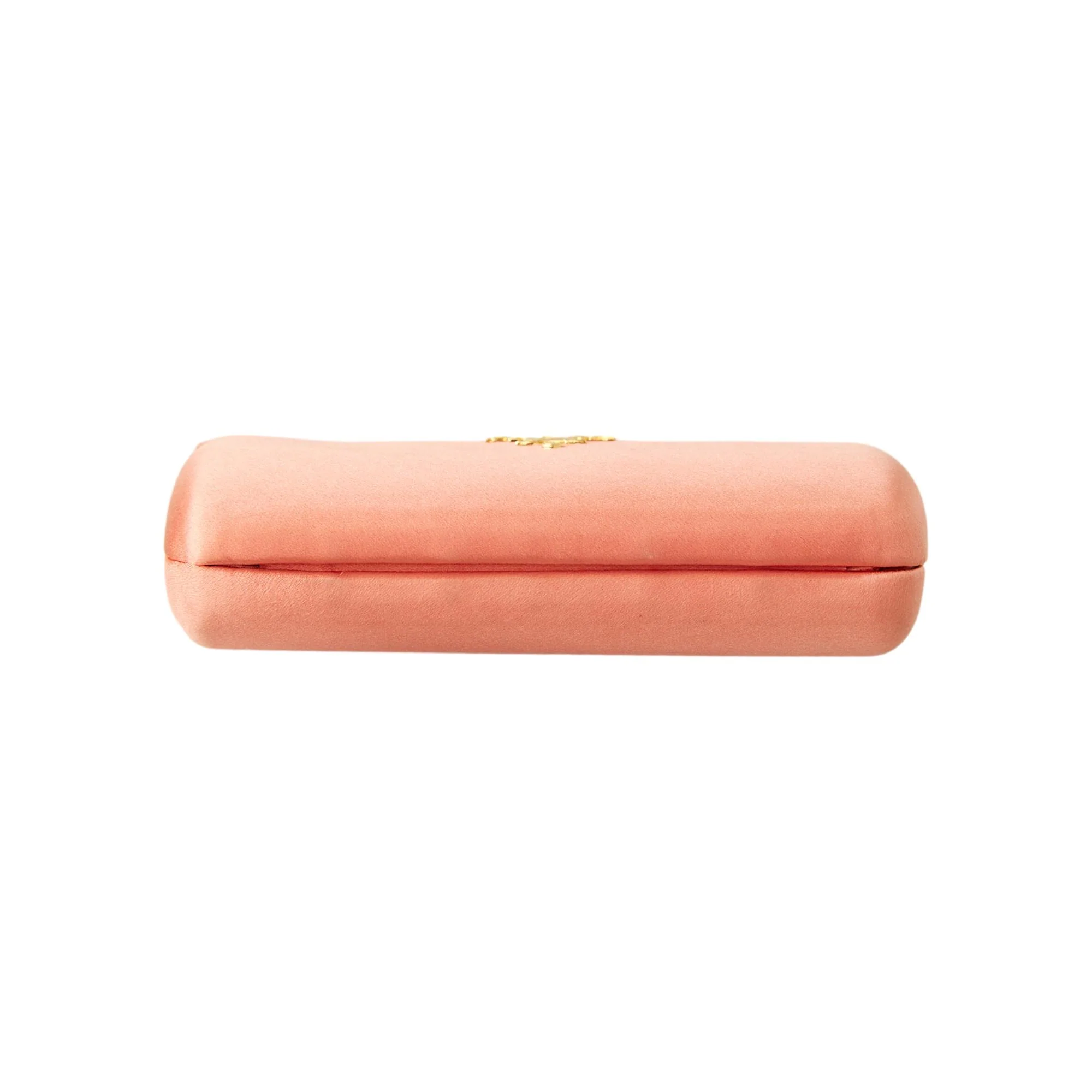 Prada Pink Satin Clutch - Image 3
